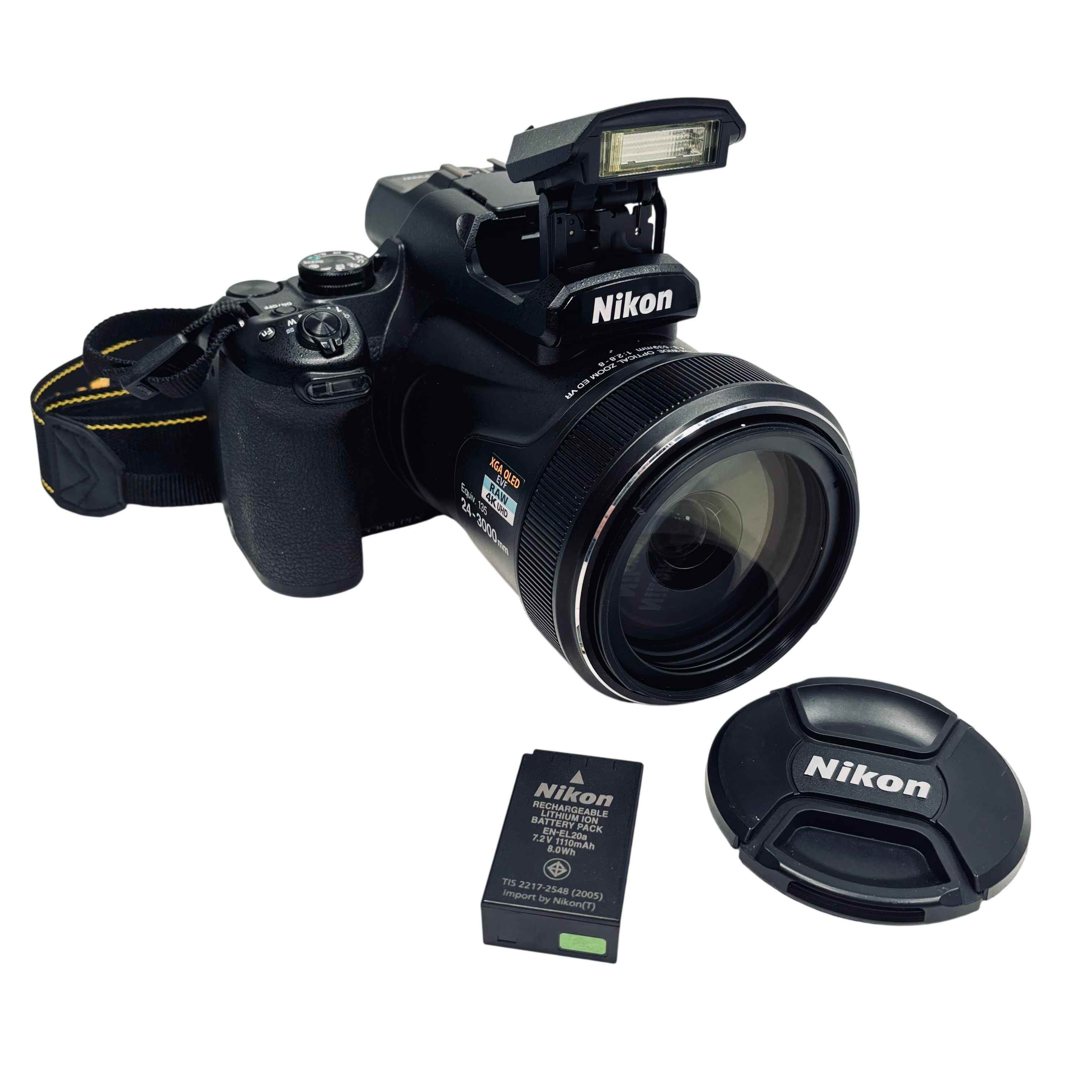 Nikon COOLPIX P1000 16MP 125x Optical Zoom 3.2'' LCD 4K UHD Wi-Fi