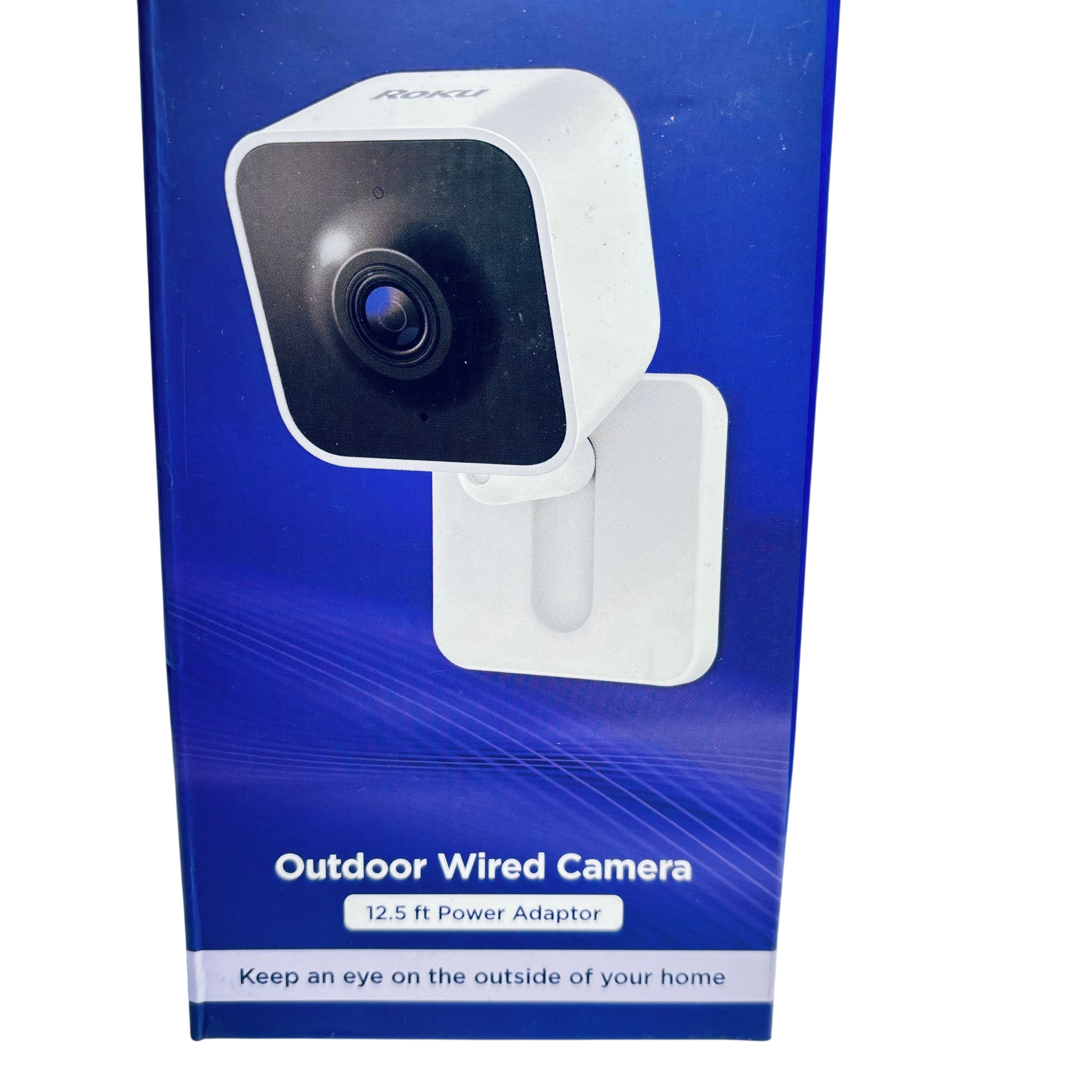 Wired Musical Instruments Roku SCW11R Motion Sound Detection Outdoor Wired Security Camera 7677
