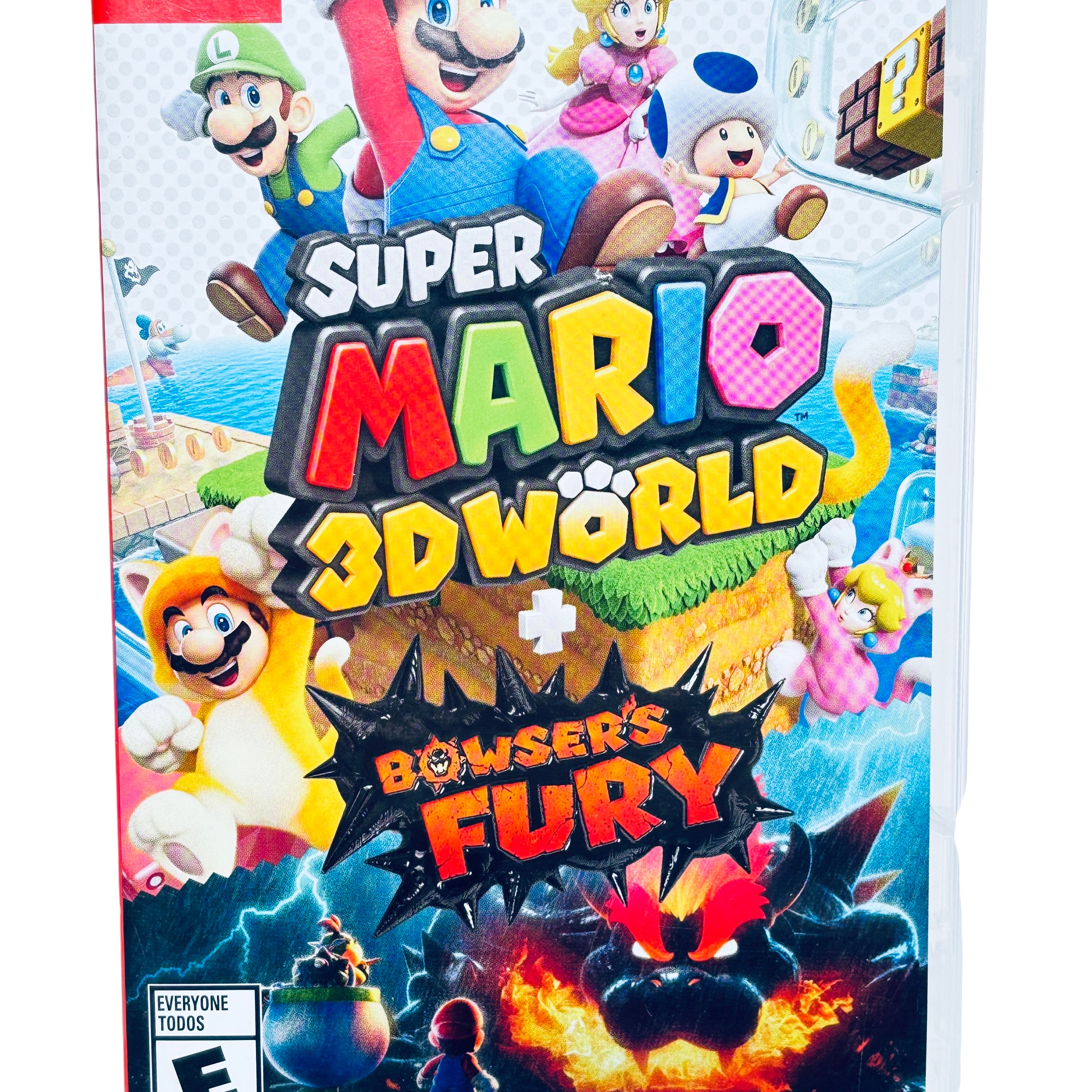 Nintendo Switch Super Mario 3D World + Bowsers Fury Video Game