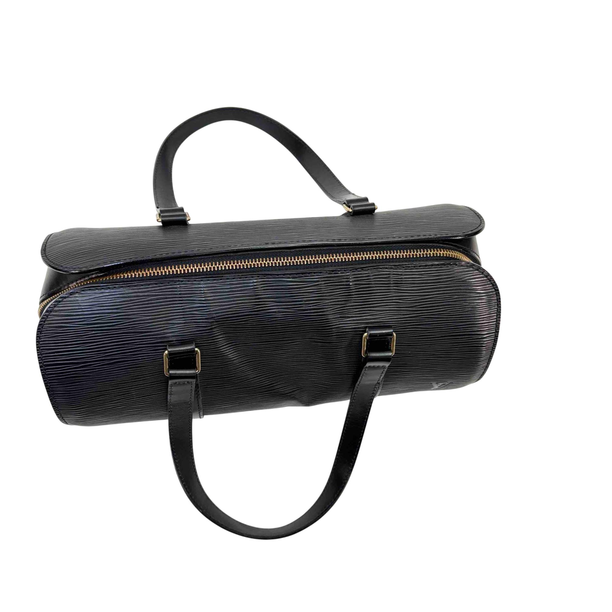 Louis Vuitton MI0068 Black Epi Luxury Leather Soufflot