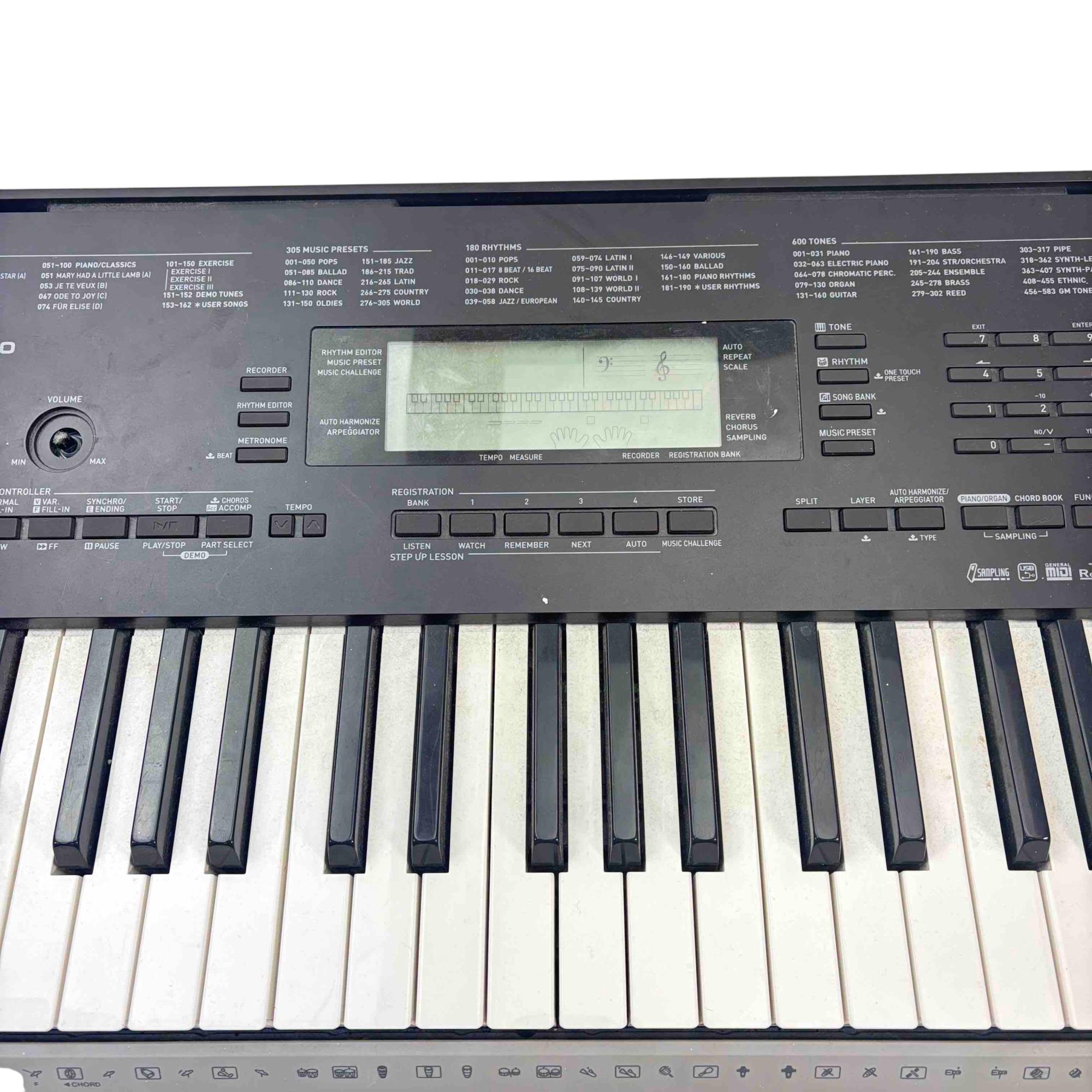 Casio CTK-4200 61-Key 600 Tones 180 Rhythms Portable Keyboard