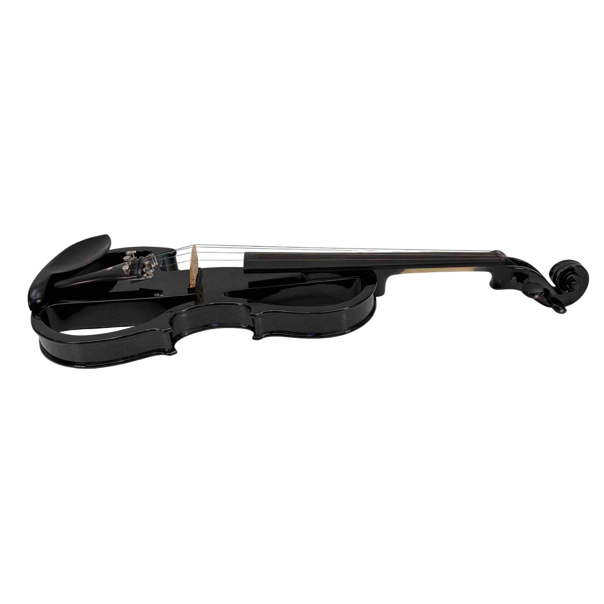 Cecilio HVPV-30 4/4 Solid Maple Wood Body Black Electric Violin - 6433