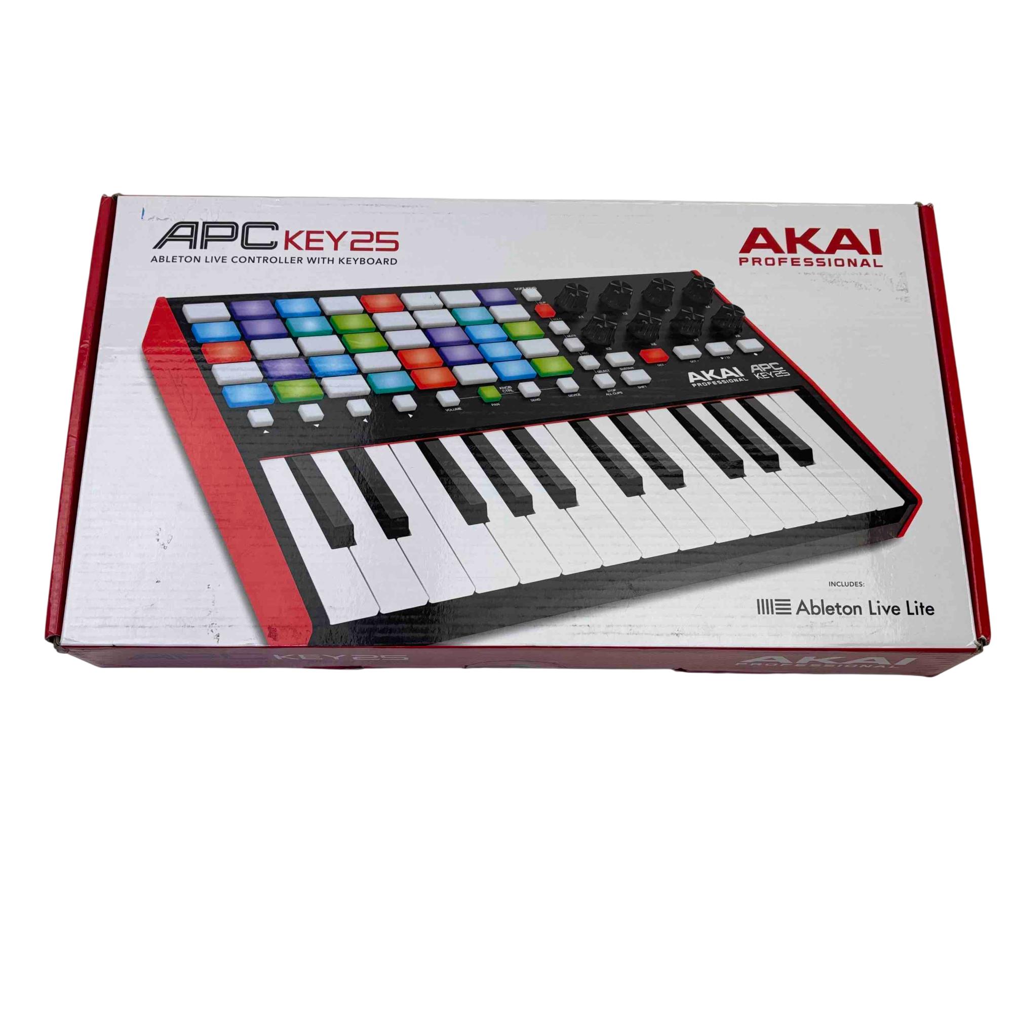 【美品】AKAI MPK25 PROFESSIONAL ableton live MIDI Controller with MPC Pads MPK25 | Akai Pro