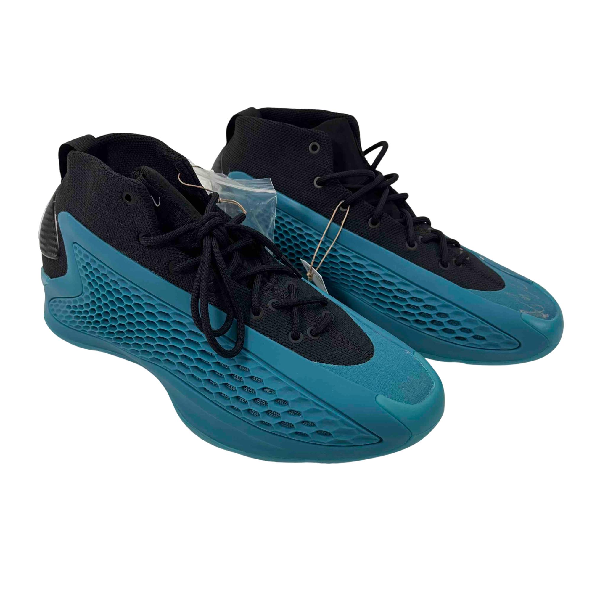 シューズ(男性用) adidas ae1 if1860 anthony edwards 28cm NEW Adidas AE1 basketball shoes IF1860 black/blue Anthony Edwards