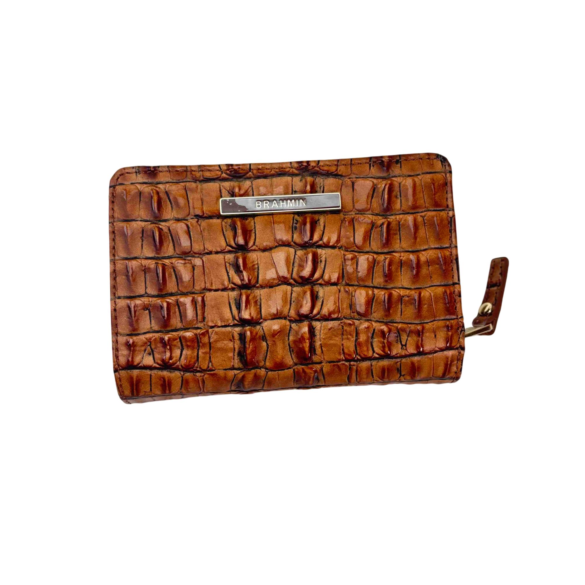 Brown Brahmin Phone Wallet Brahmin Three Tone For Sale At Ruby Lane