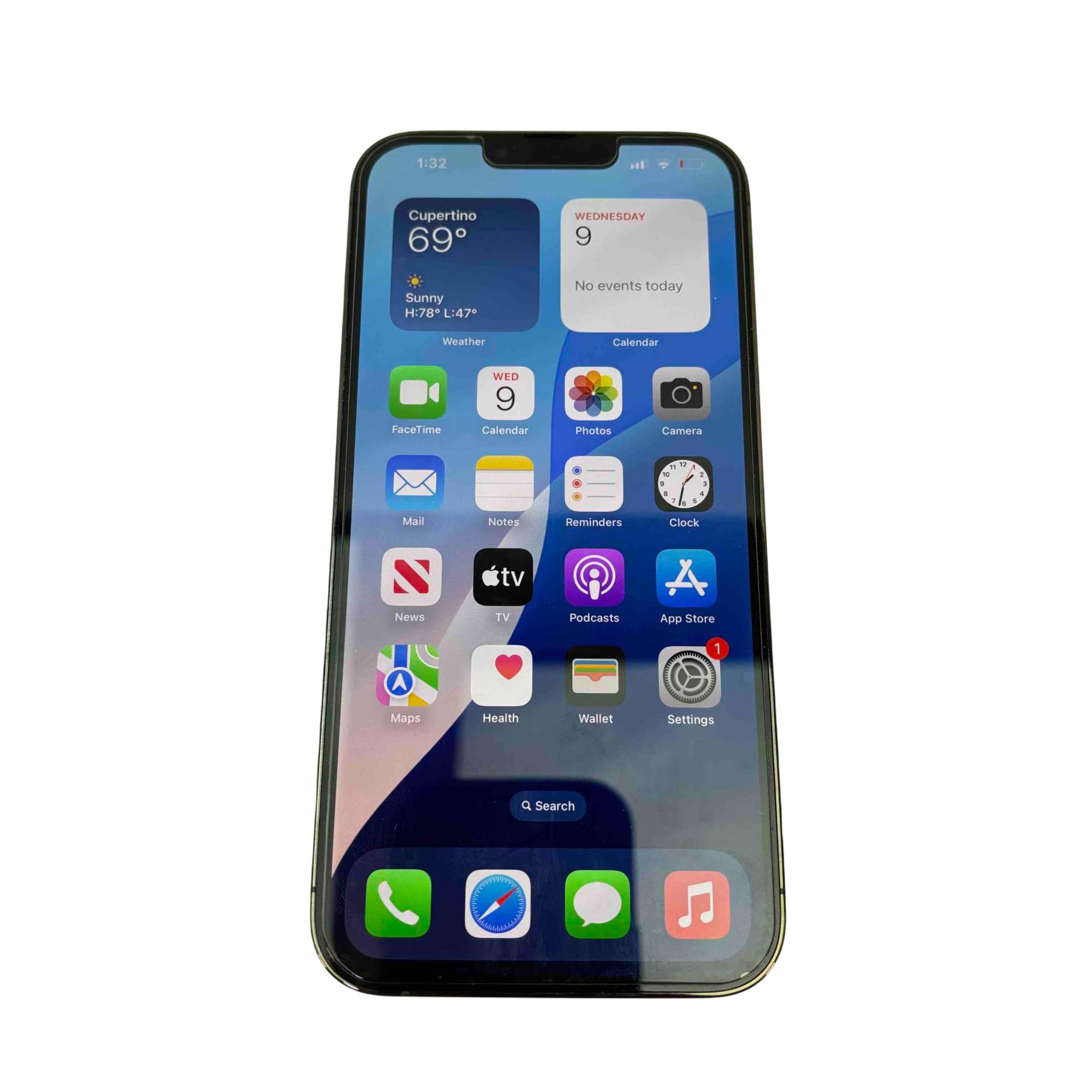 Apple iPhone 13 Pro Max MLKP3LL/A A15 Bionic 3.2GHz 6GB RAM 256GB