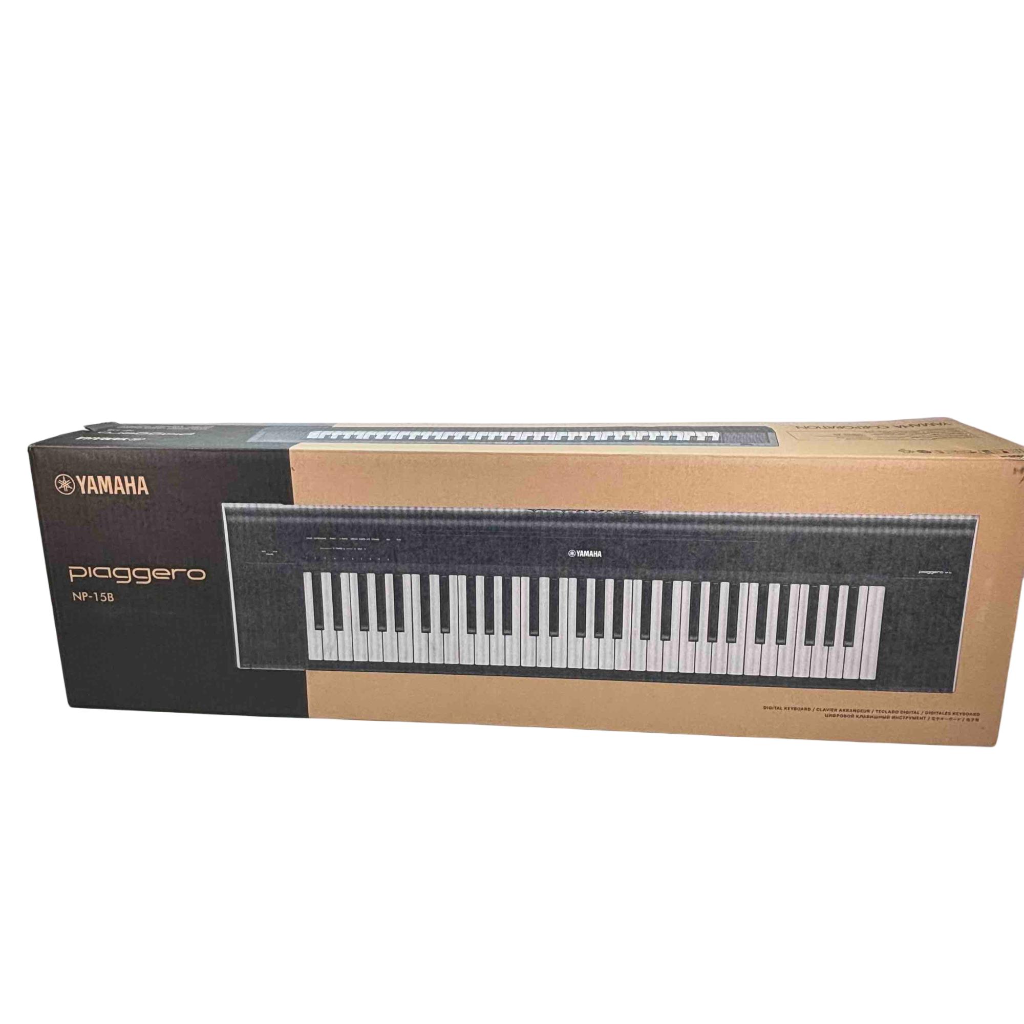 Yamaha Piaggero NP-15B 61-Key Electronic Piano Keyboard Electronic