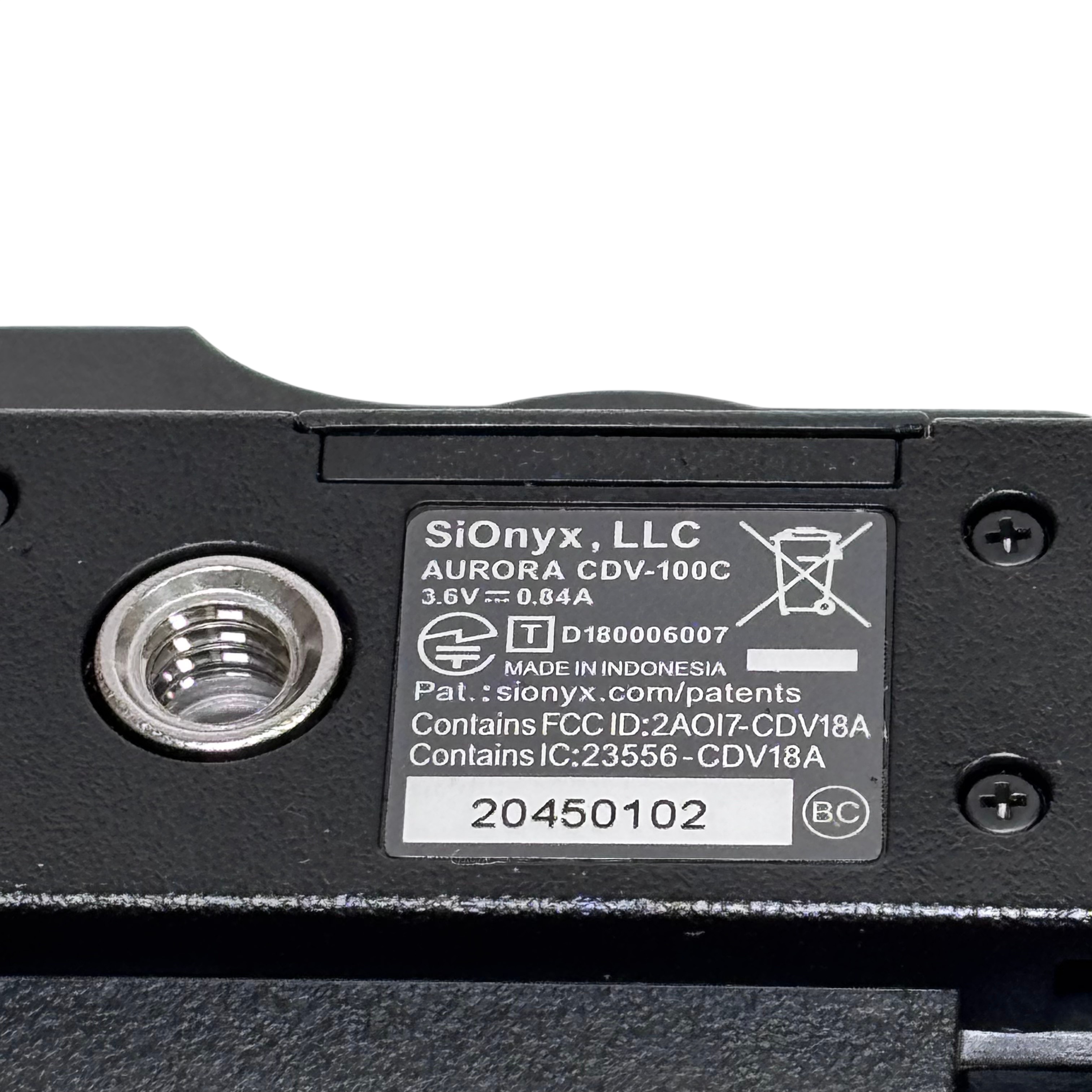 SiOnyx AURORA CDV-100C 32GB 3.6V Night Vision Camera Kit