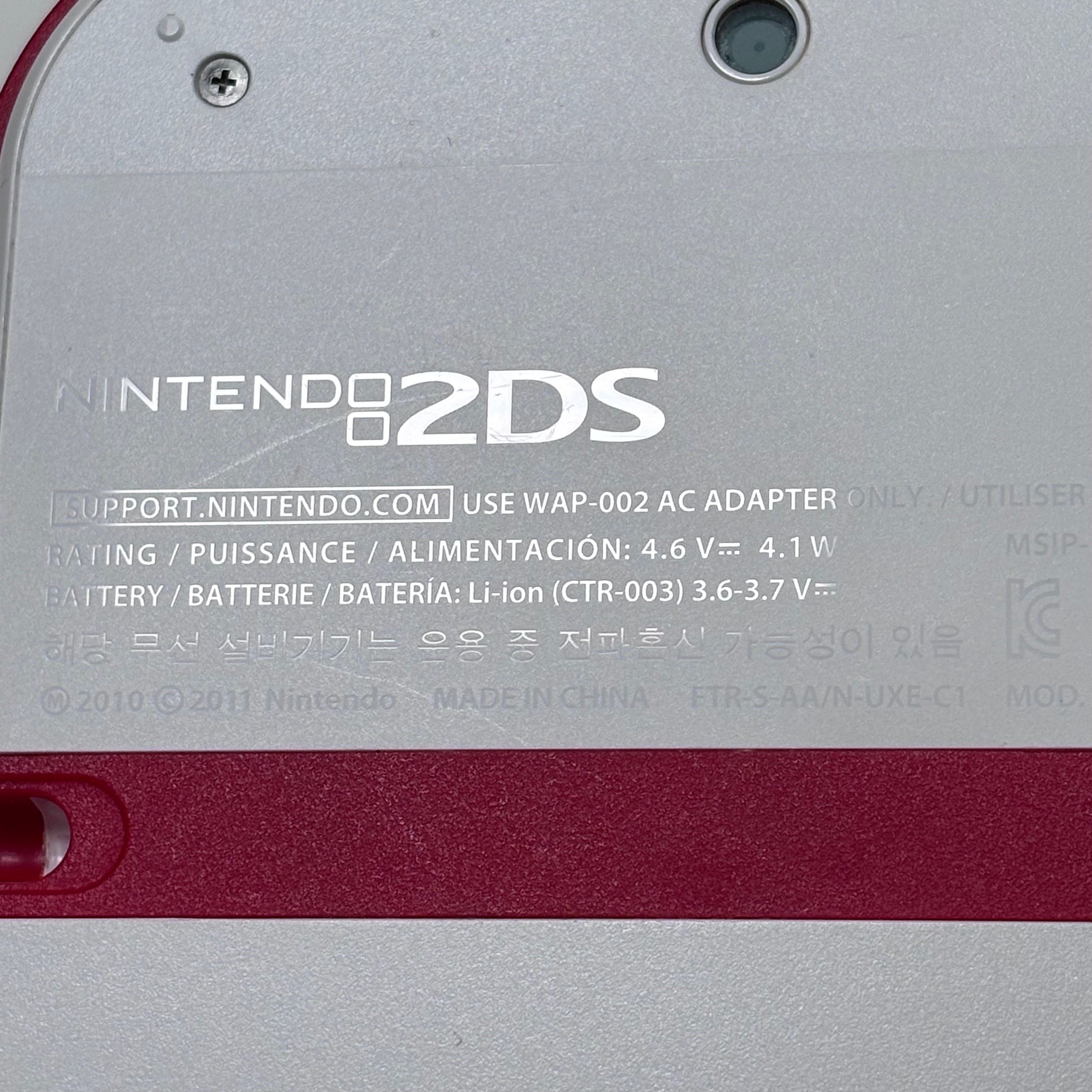 Nintendo 2DS Handheld Gaming Console System - Stylus - 3759