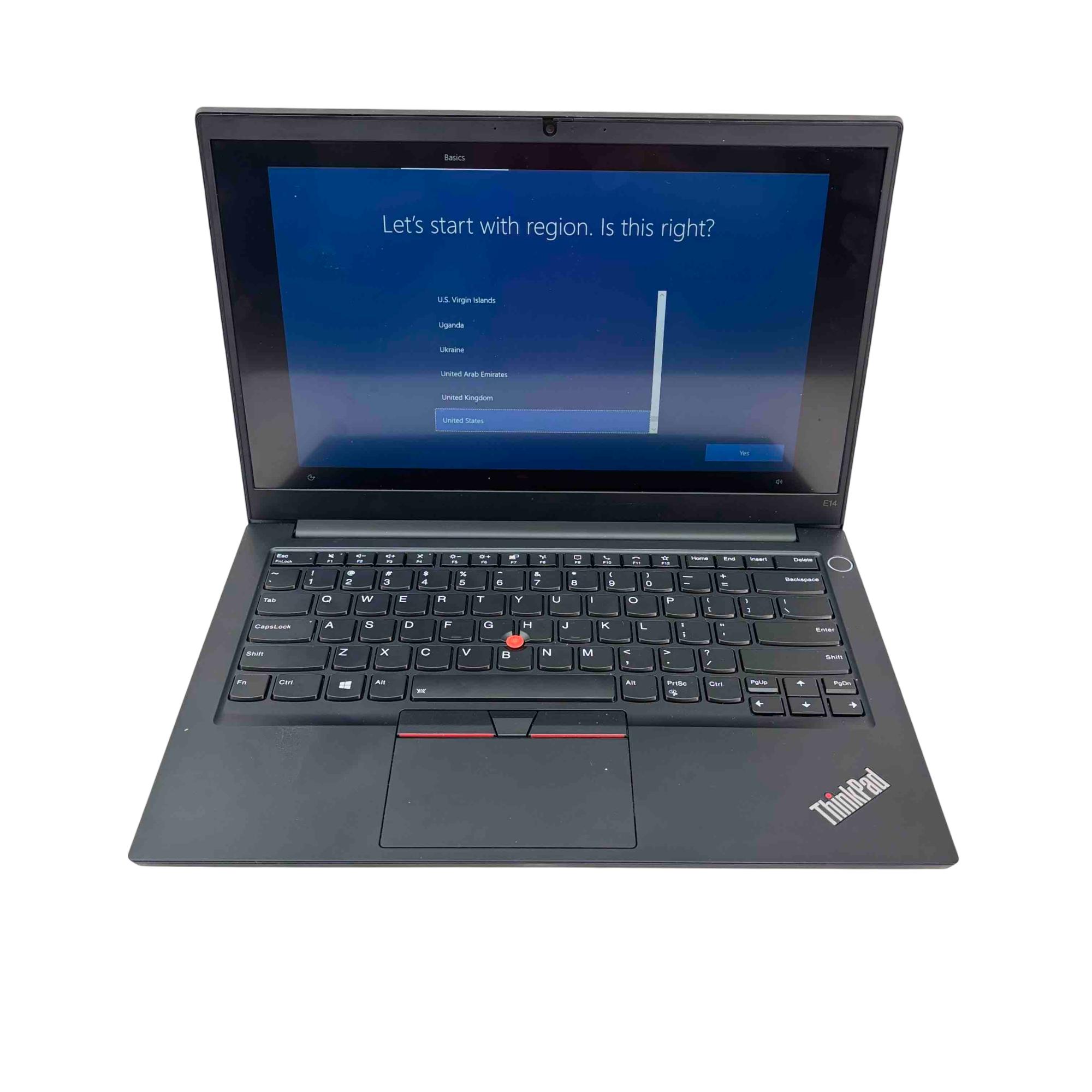 Lenovo ThinkPad E14 Gen 2 Win 10 i5-1135G7 2.4GHz 16GB RAM 512GB