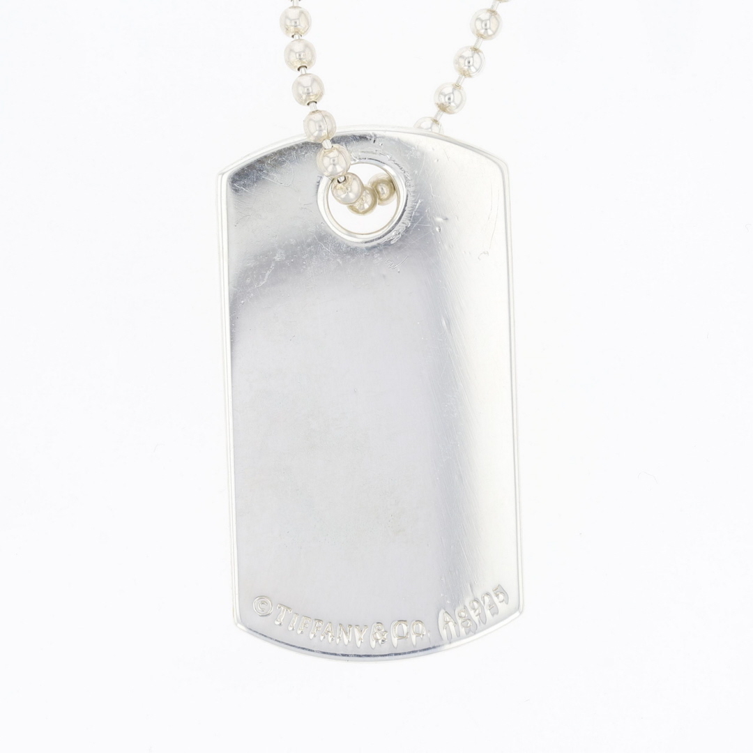 【Tiffany&Co】Makers I.D. Tag Pendant in Sterling Silver Preloved Tiffany & Co. Makers I.D. Bar Pendant Silver