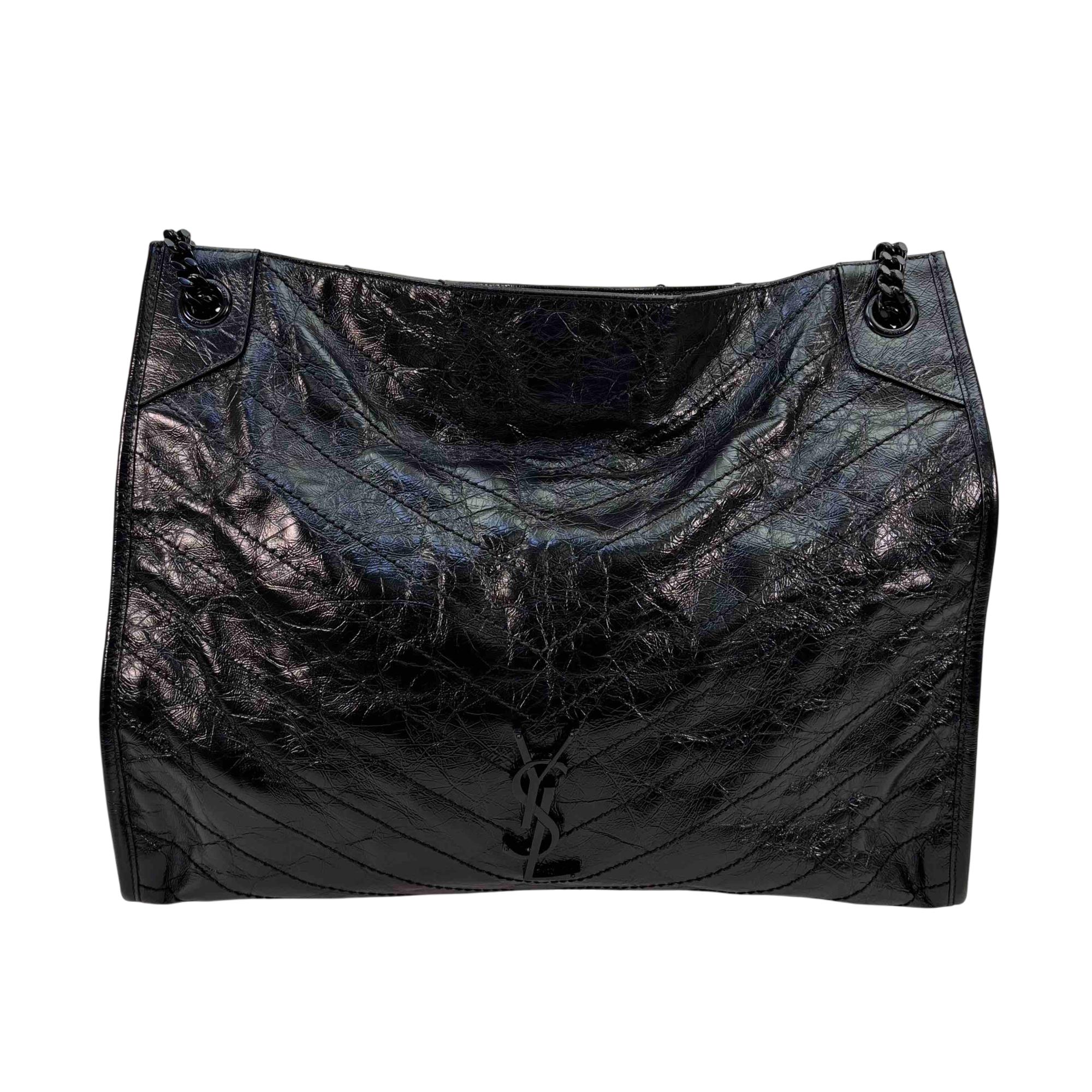 バッグ・カバンその他 Saint Laurent 633158 0EN04 Saint Laurent 633158-0EN04-1000 NIKI Large Crinkled Vintage