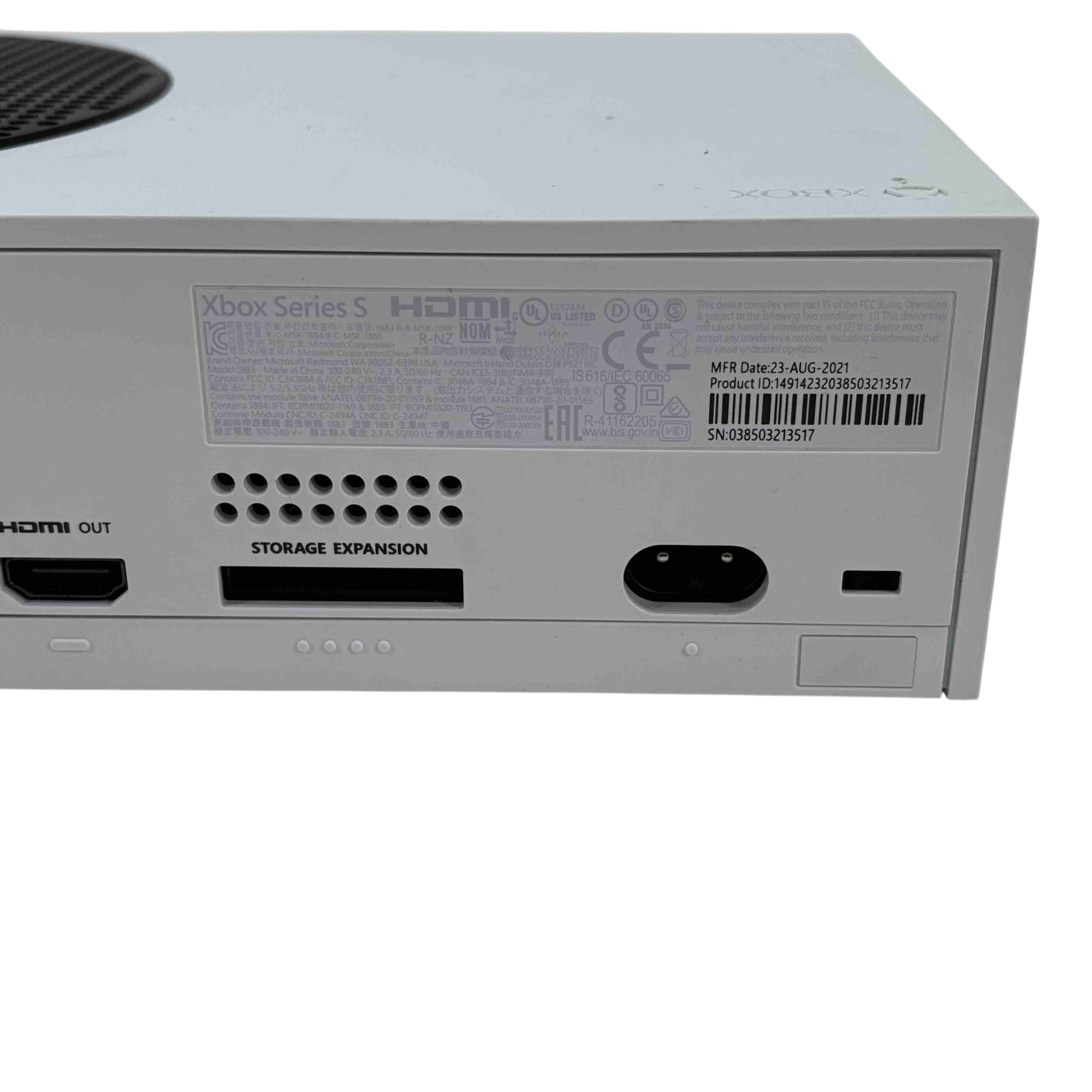 Microsoft Xbox Series S 1883 512GB Storage All-Digital Video Game