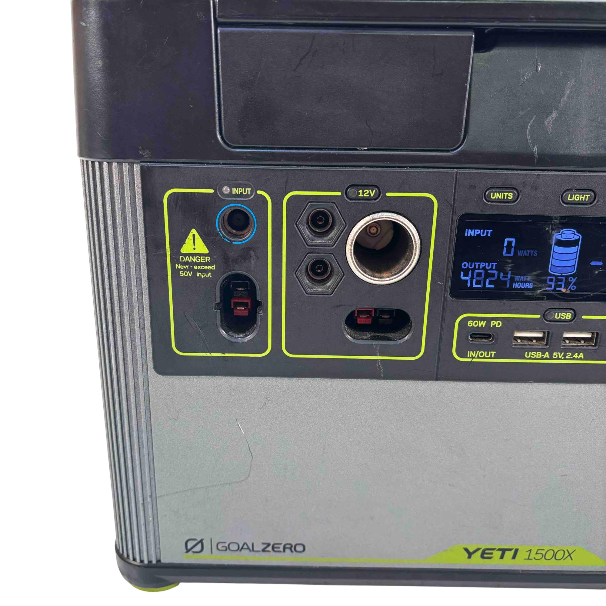 Goal Zero Yeti 1500X Portable Power Station 1516Wh 2000W Lithium Model HD