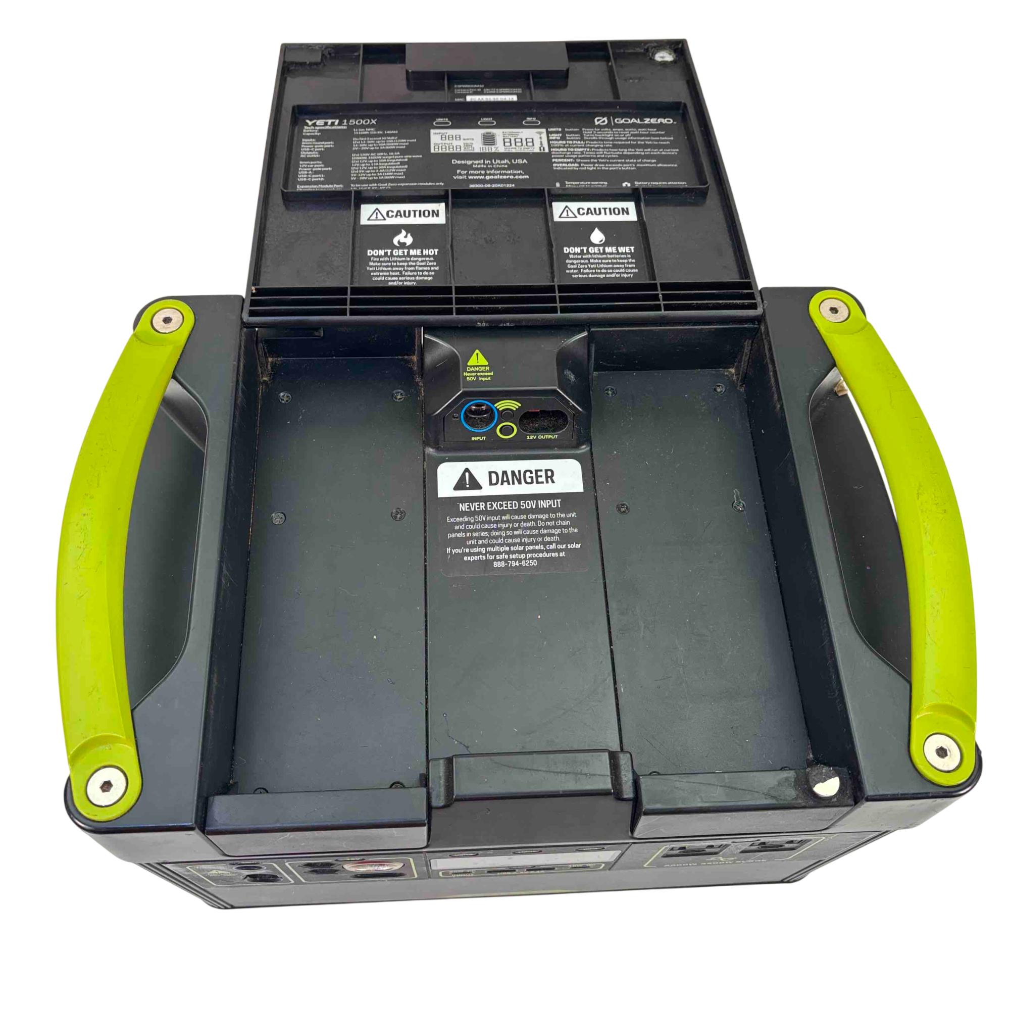 Goal Zero Yeti 1500X Portable Power Station 1516Wh 2000W Lithium