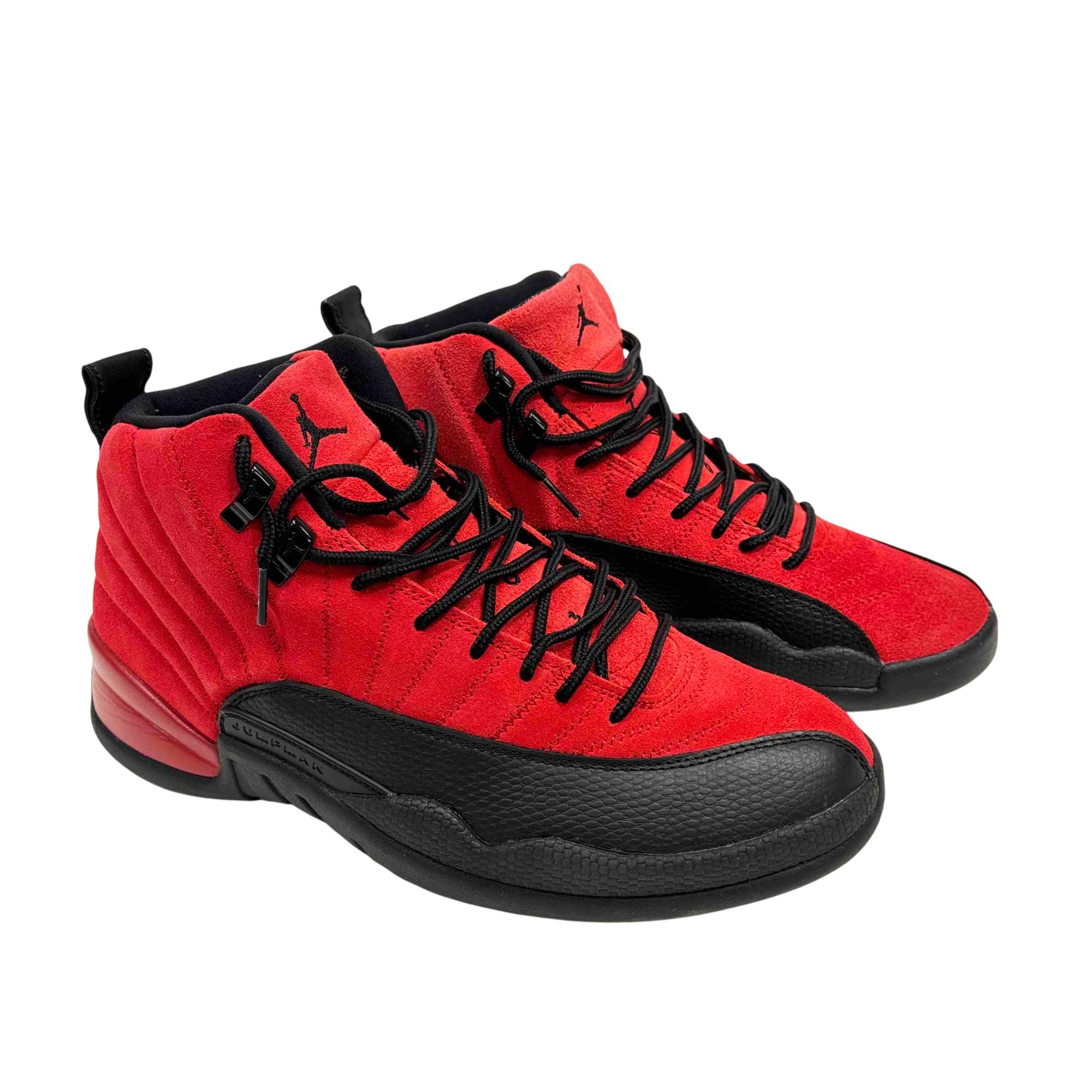 Nike Air Jordan 12 Retro Reverse Flu Game CT8013-602 Size 9.5 USED* Jordan 12 Reverse Flu Game (SIZE 11) – Sports Connection main image 2