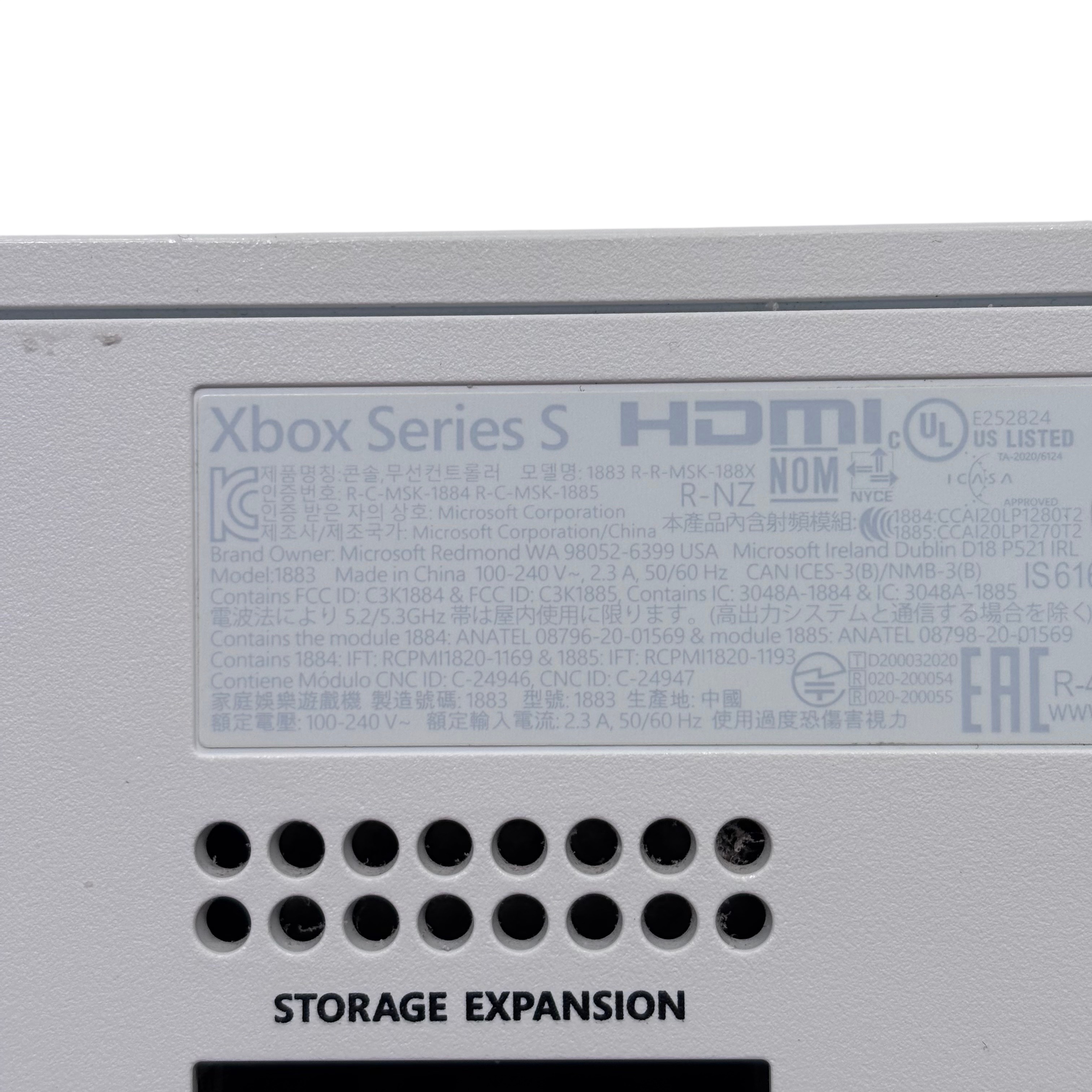 Microsoft 1883 512GB Xbox Series S Digital Edition Video Game
