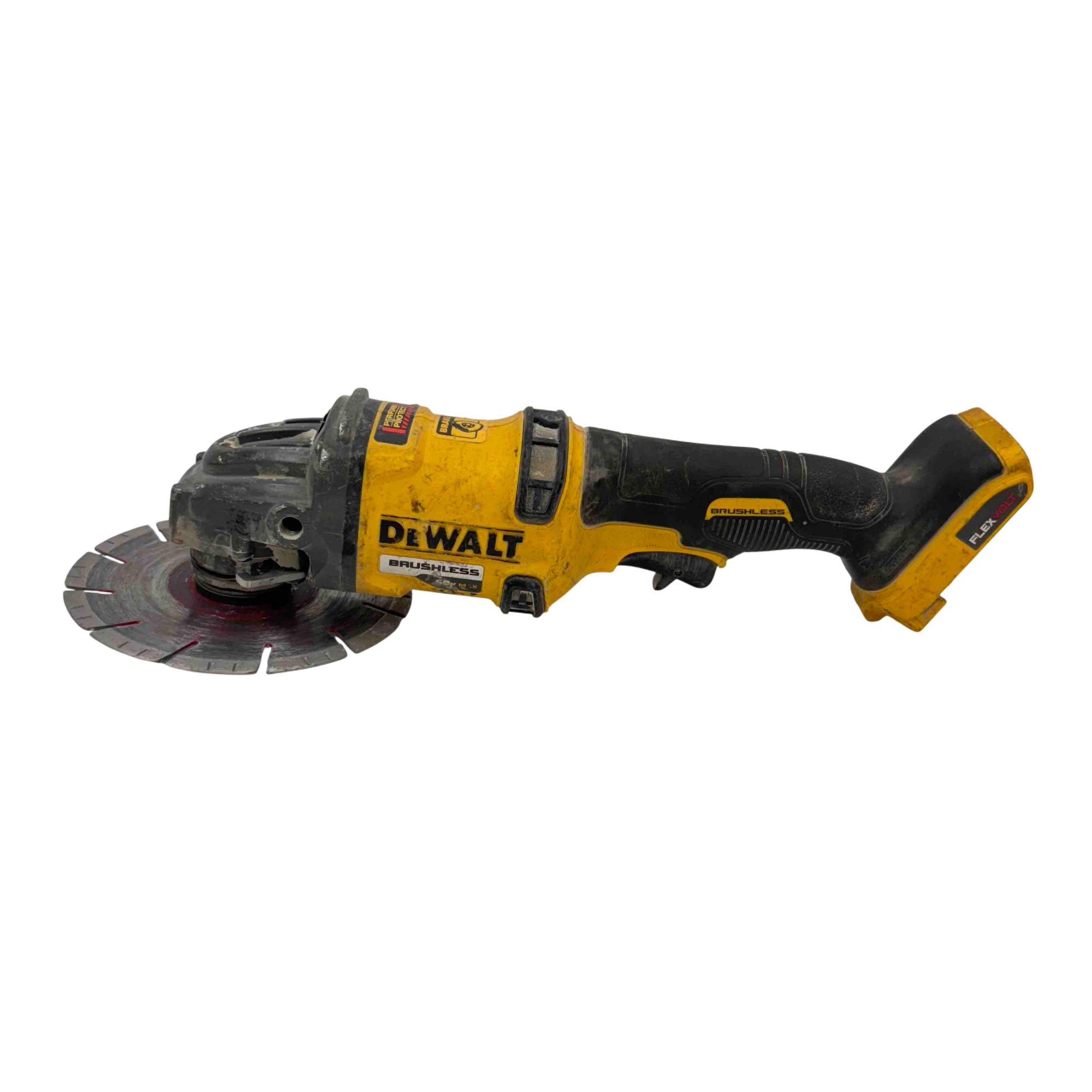 FLEXVOLT 60-Volt MAX Li-Ion Cordless Brushless Reciprocating Saw Kit with 20-Volt 4-1/2 in. to 5 in. Grinder (Tool Only)