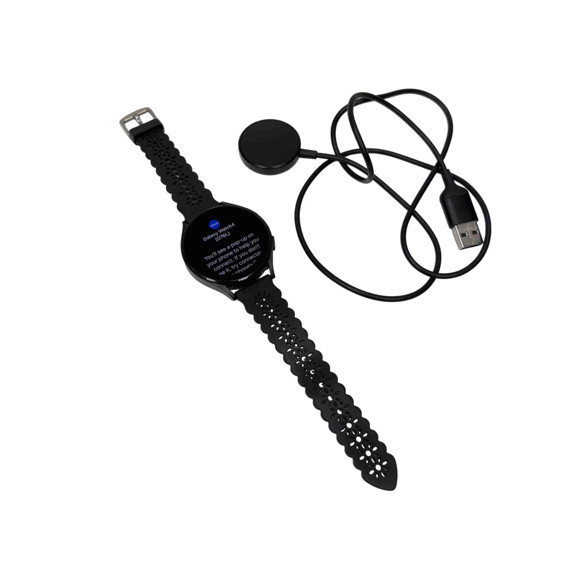 Samsung Galaxy Watch4 SM-R870 44mm Black Aluminum Case Smart Watch