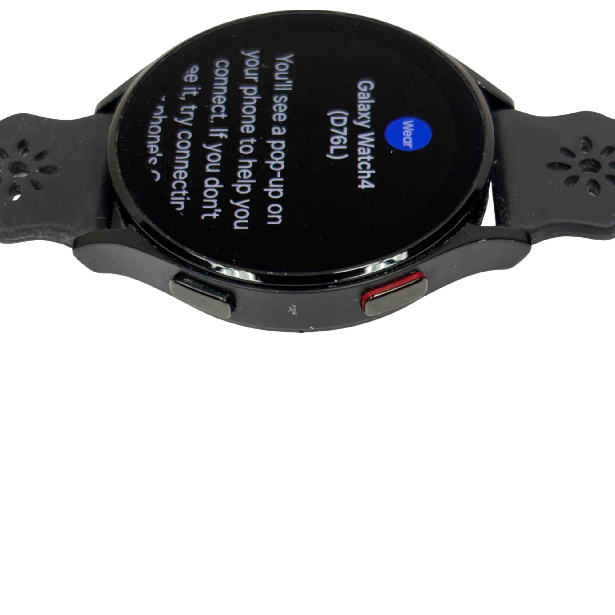 Samsung Galaxy Watch4 SM-R870 44mm Black Aluminum Case Smart Watch