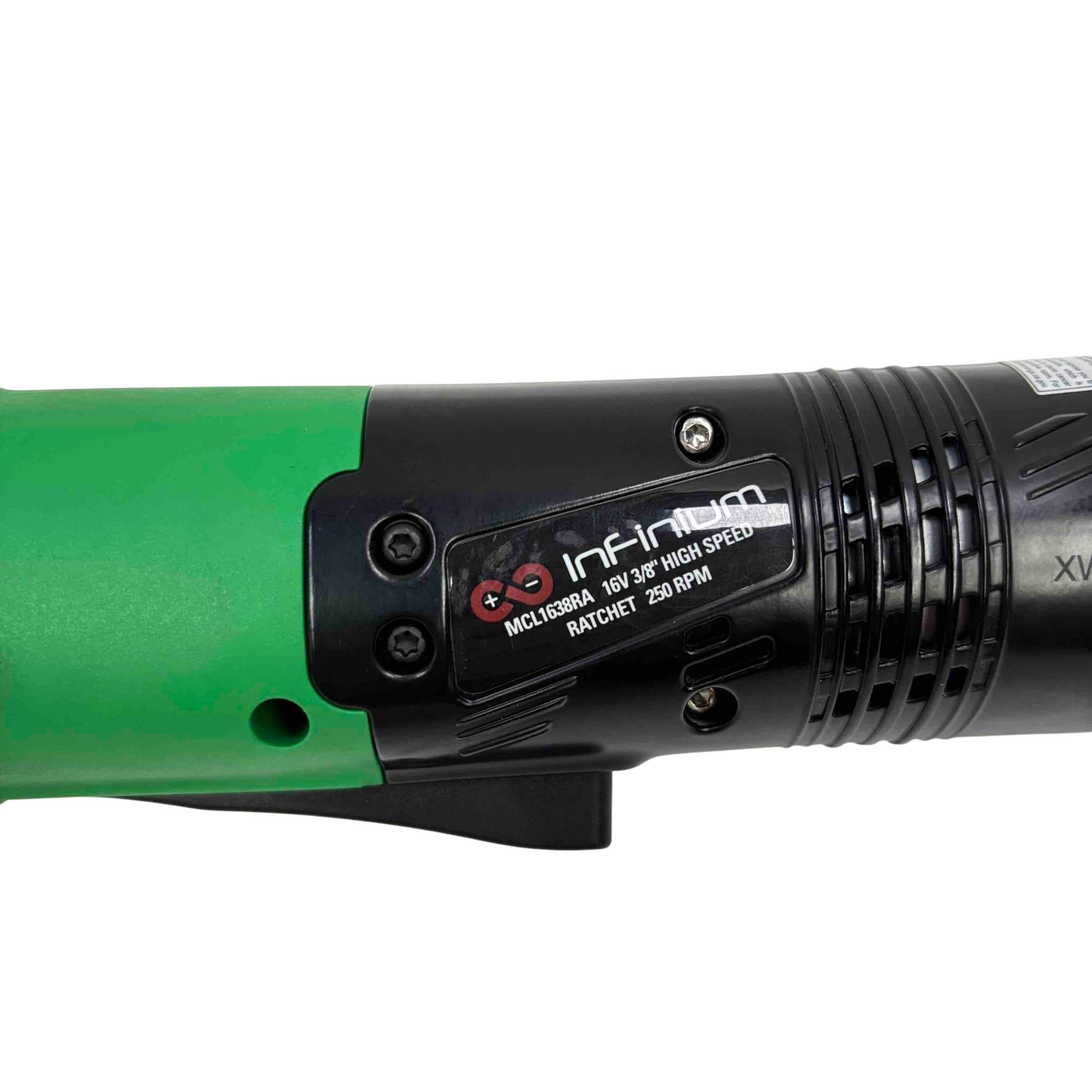 maccho Matco Tools 16V High Speed 3/8” Ratchet/battery Green