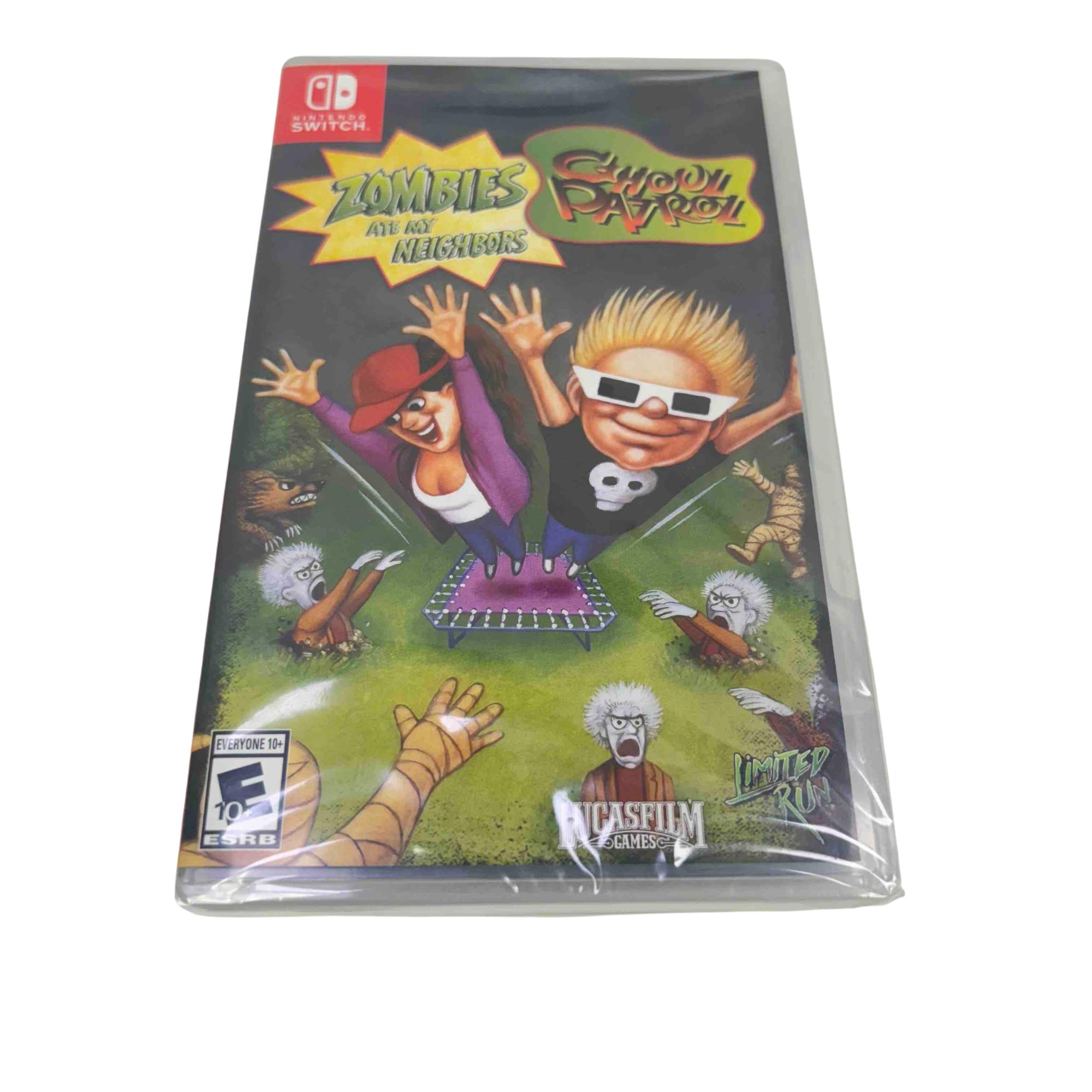 Limited Run Games Zombies Ate My Neighbors and Ghoul Patrol