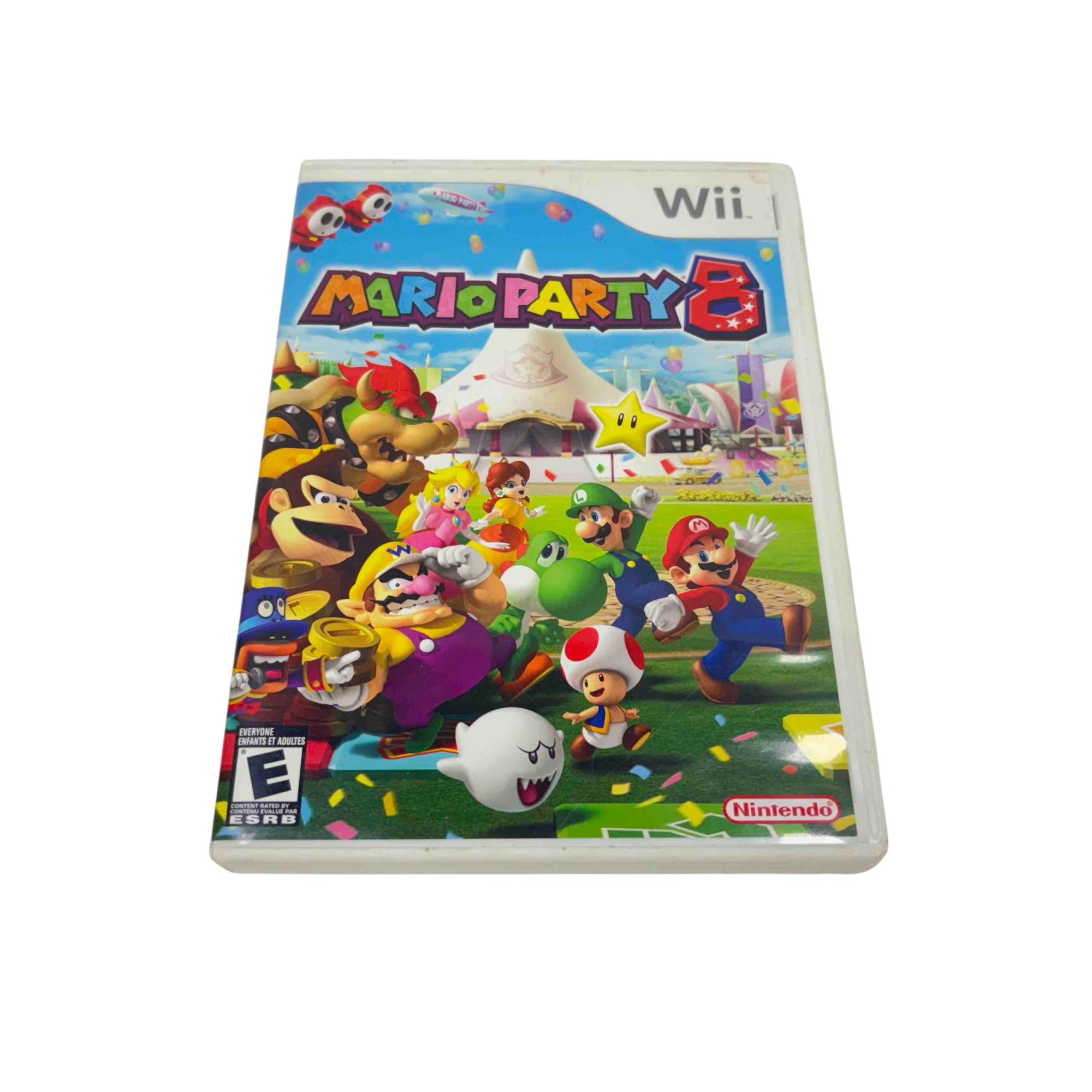 Wii Mario Party 8 and Wii Mario Party 9 Set JAPAN