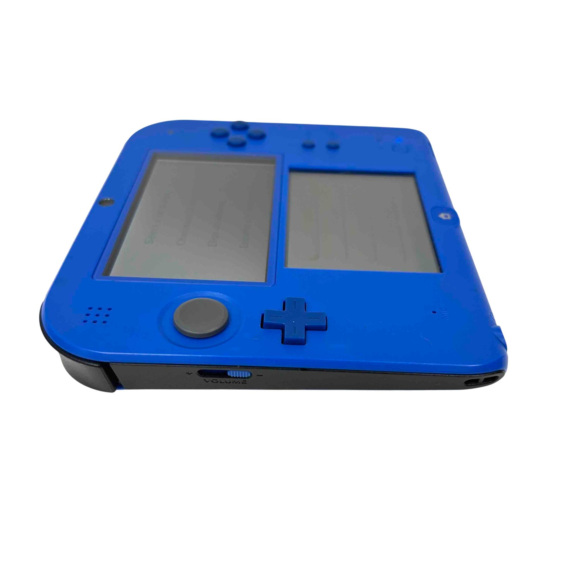 Nintendo 2DS Electric Blue Model FTR 001 Handheld Console