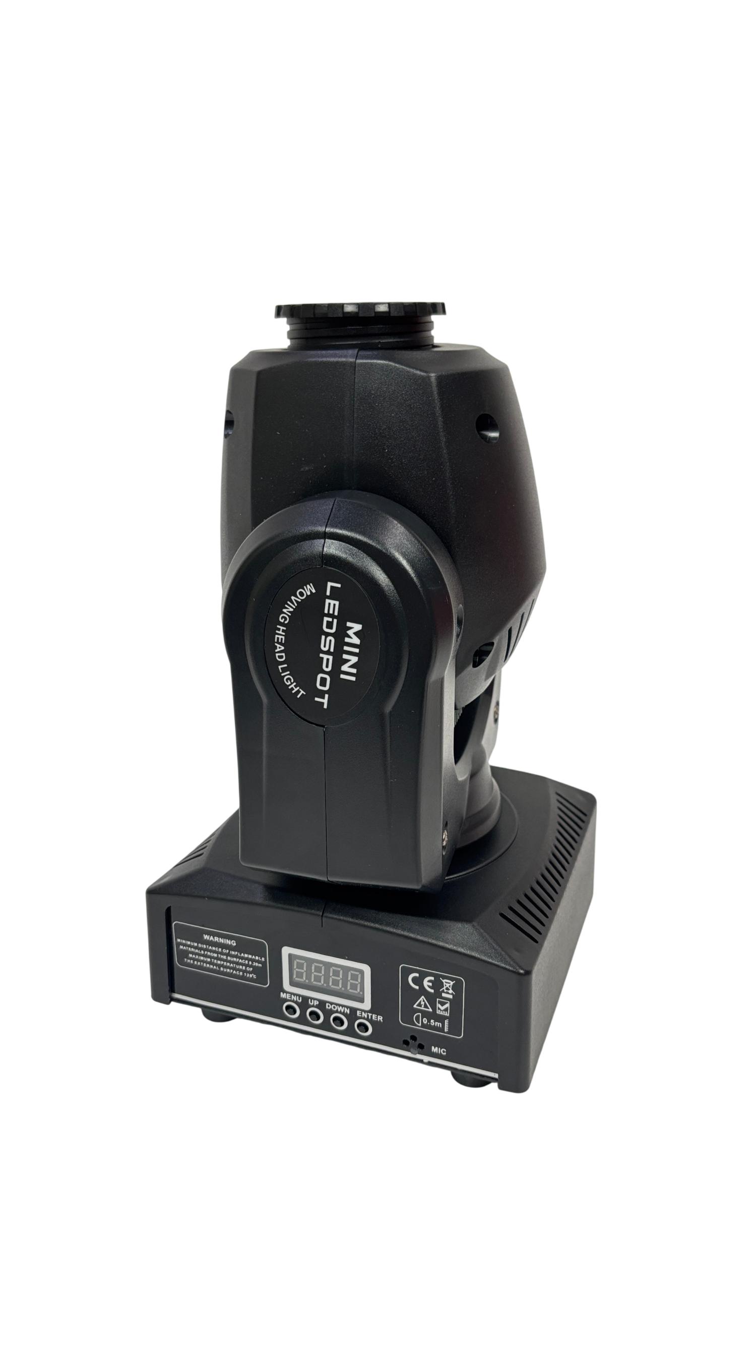 U'King Mini LED Spot Moving Head Stage Light ZQ02001- 0305