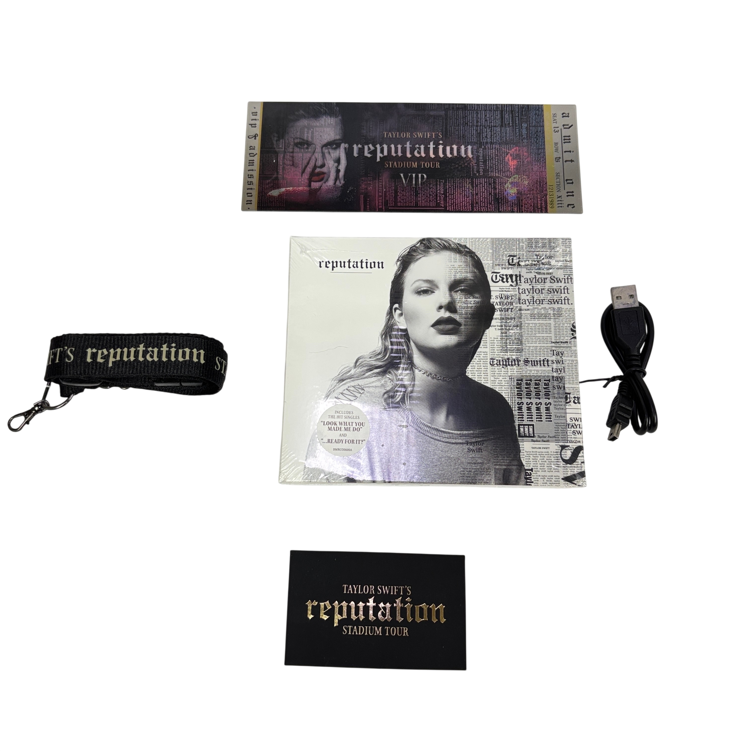 Big Machine Label Group Taylor Swift Reputation VIP Ticket Box Set