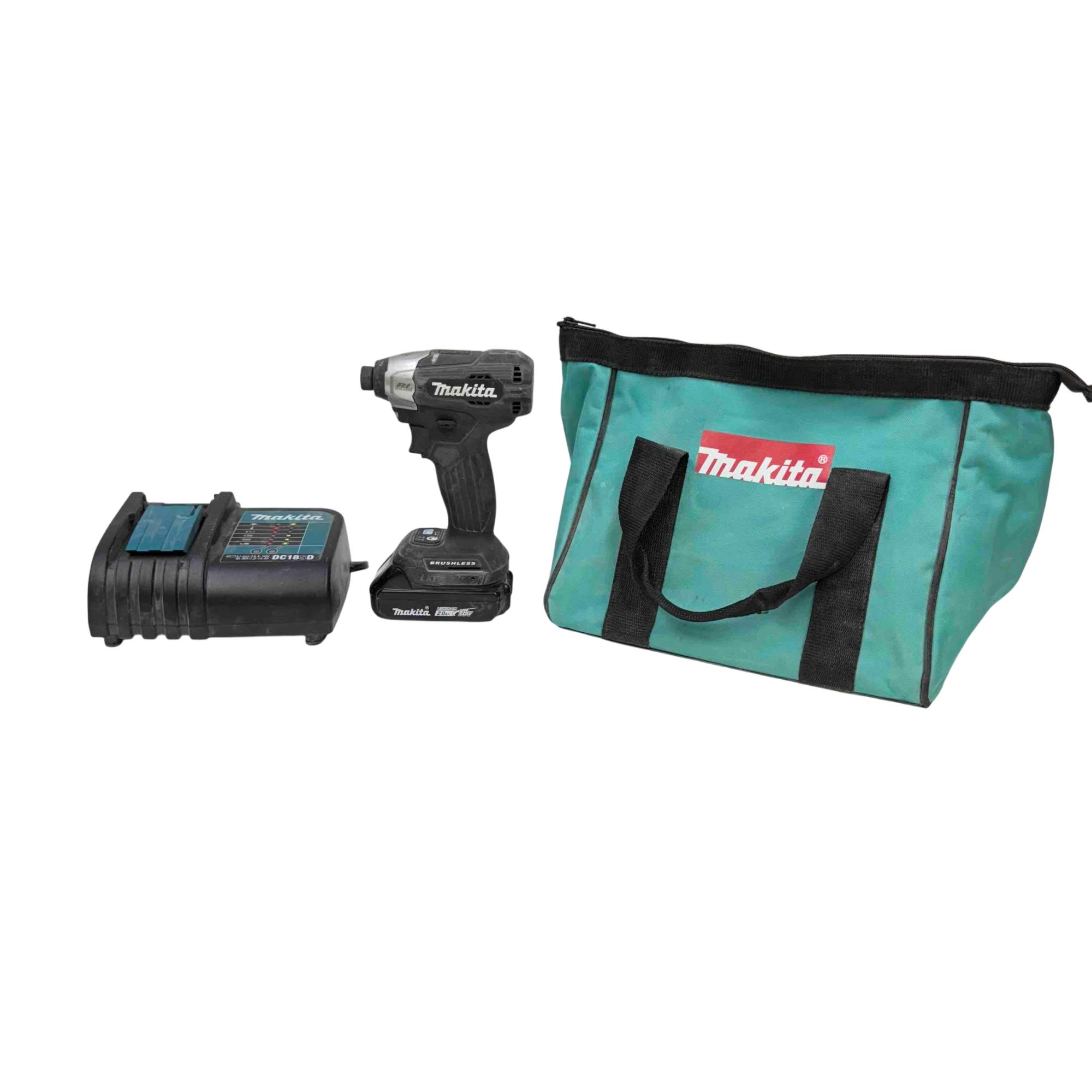 18V LXT Brushless 1/4 in. Impact Driver, 7-1/4 in. Circular Saw and Reciprocating Saw with bonus 18V LXT Starter Pack 18V LXT Brushless 1/4 in. Impact Driver, 7-1/4 in. Circular Saw and Reciprocating Saw with bonus 18V LXT Starter Pack