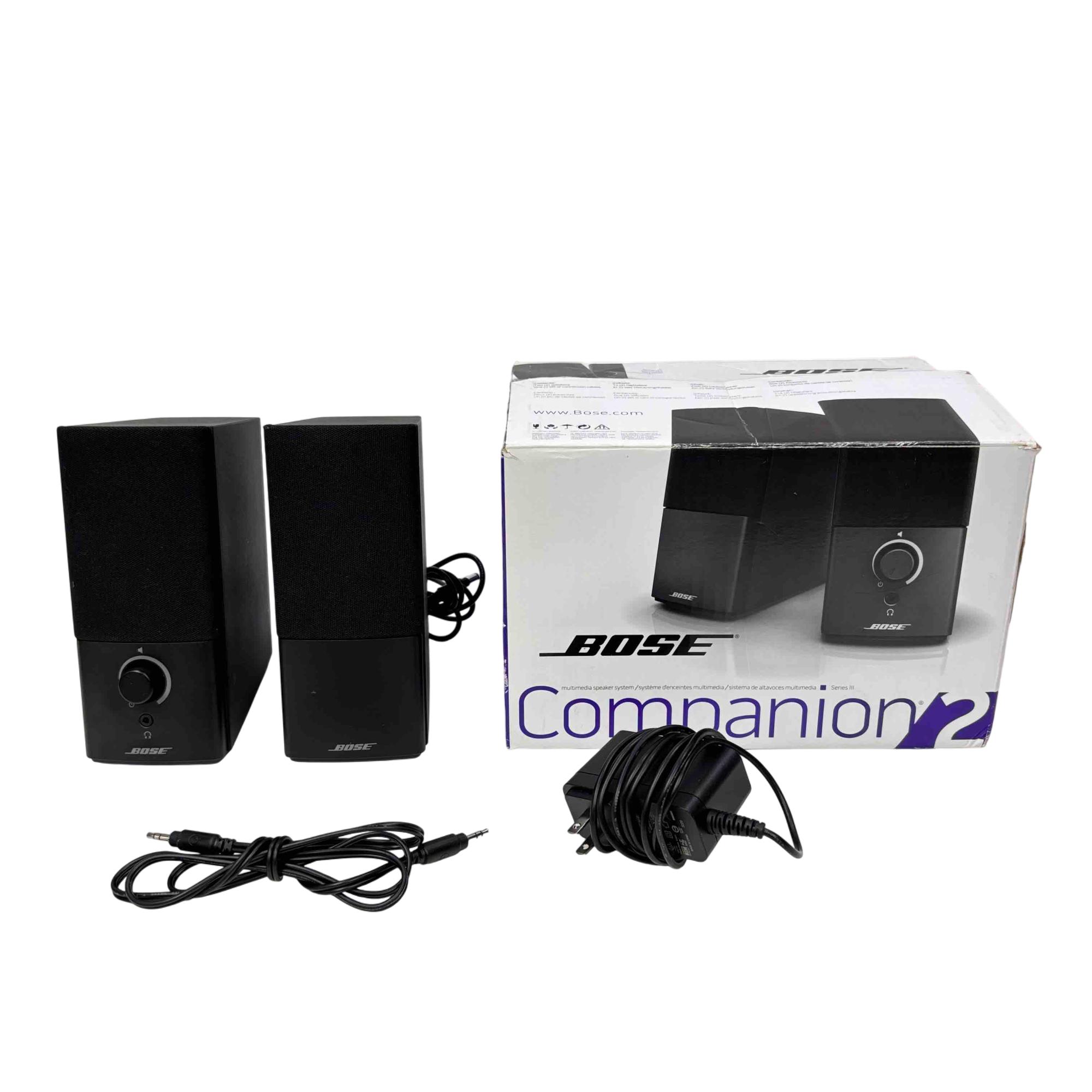 スピーカー・ウーファー BOSE COMPANION 2 Series III Companion 2 Series III Multimedia Speaker System | Bose