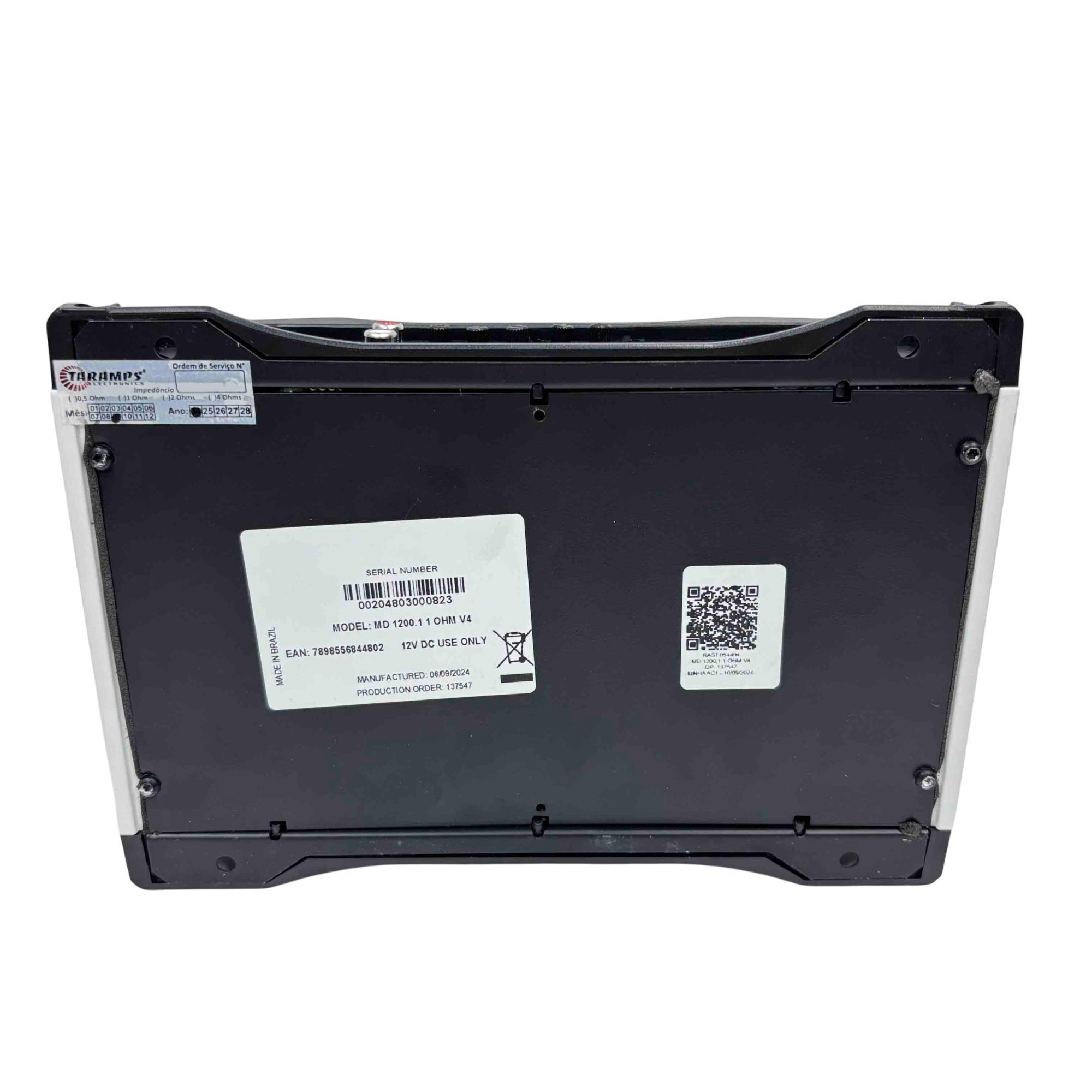 Taramps MD 1200.1 Monoblock 1200 Watt 1 OHM Car Amplifier Taramps MD 1200.1 Monoblock 1200 Watt 1 OHM Car Amplifier