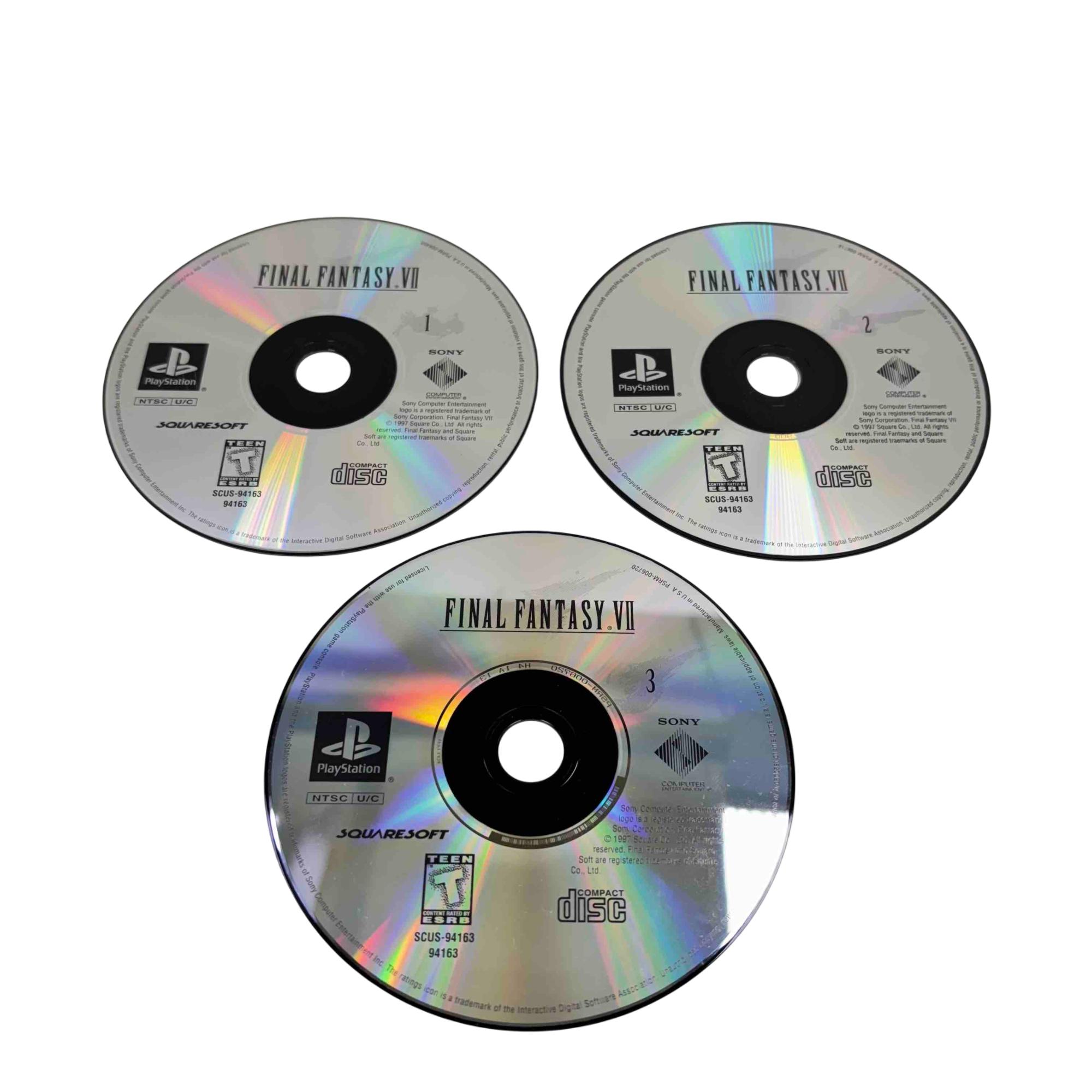 Squaresoft Final Fantasy VII Greatest Hits 3-Disc
