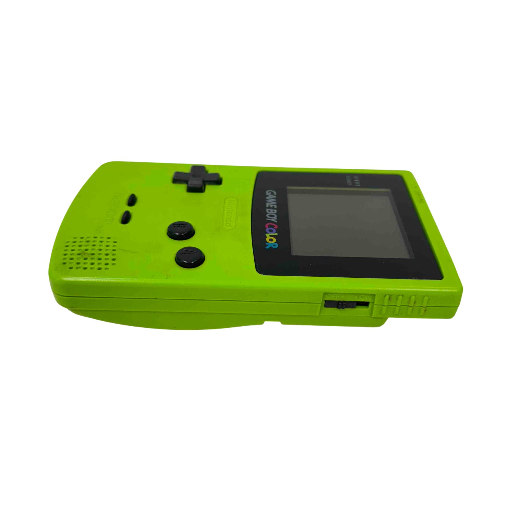 【ペーイ】NintendoGAMEBOYADVANCEAGB-S-VTA Nintendo Game Boy Color CGB-001 Kiwi Green Handheld Console