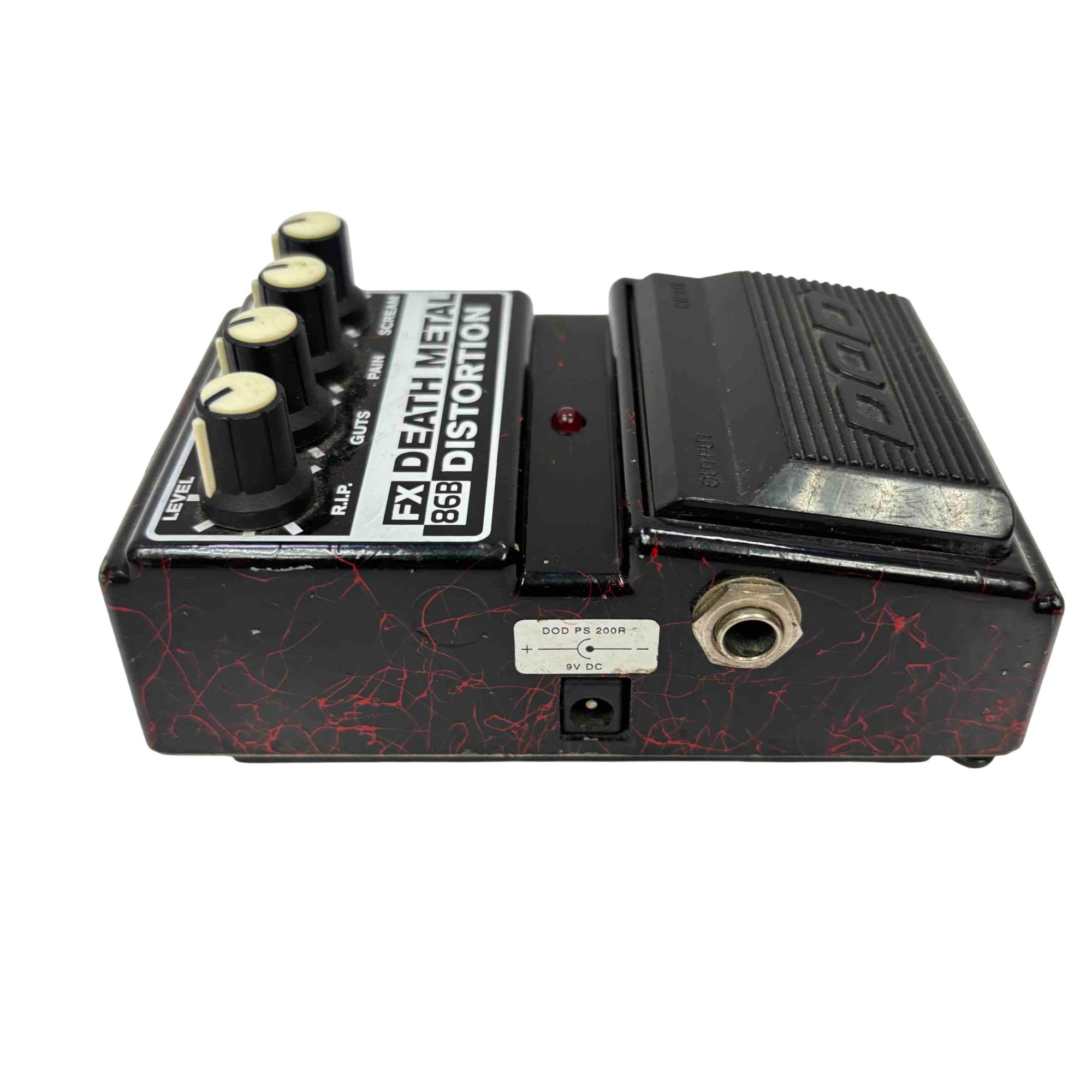 DOD Gunslinger Mosfet Distortion Guitar Effects Pedal