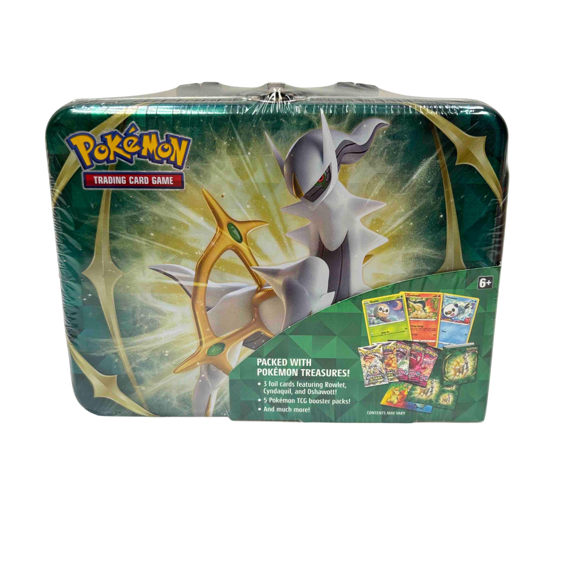 Pokémon Spring 2022 Collector Chest - Metal Case With 5 Booster Packs, Promo Cards & More