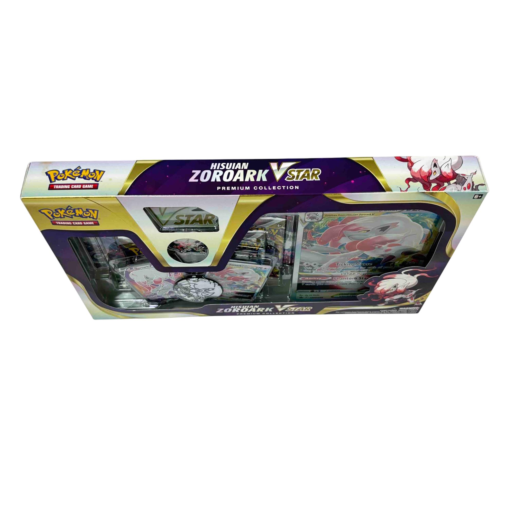 pokemon trading card game: hisuian zoroark vstar premium collection Pokemon Trading Card Game: Hisuian Zoroark VSTAR Premium Collection