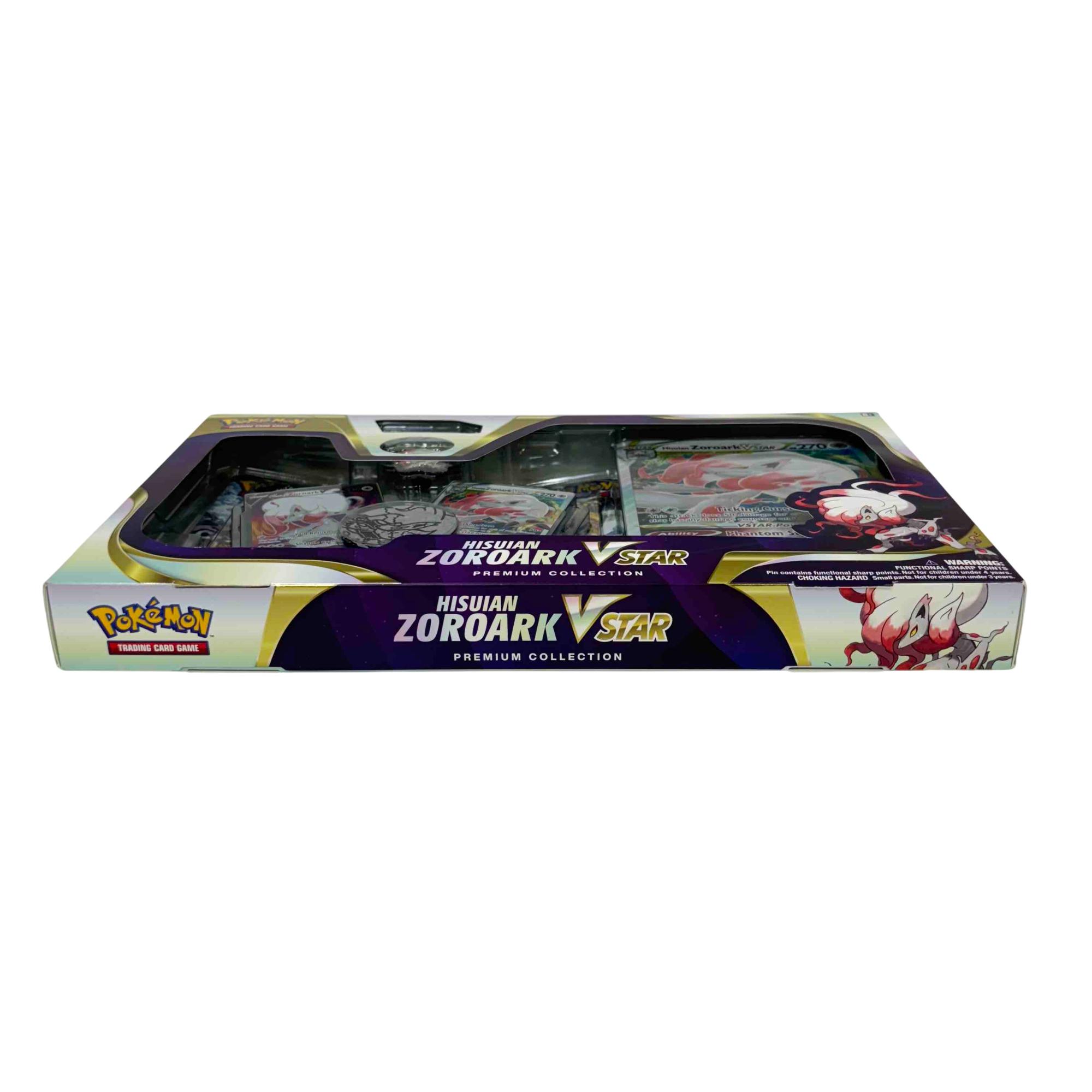 pokemon trading card game: hisuian zoroark vstar premium collection Amazon.com: Pokemon TCG: HISUIAN ZOROARK VSTAR Premium Collection : Toys &  Games main image 0