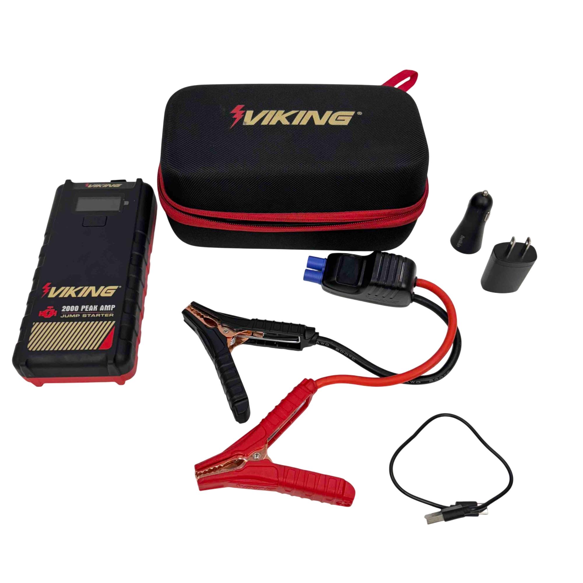 Viking 2000 Peak Amp Portable Jump Starter 59491