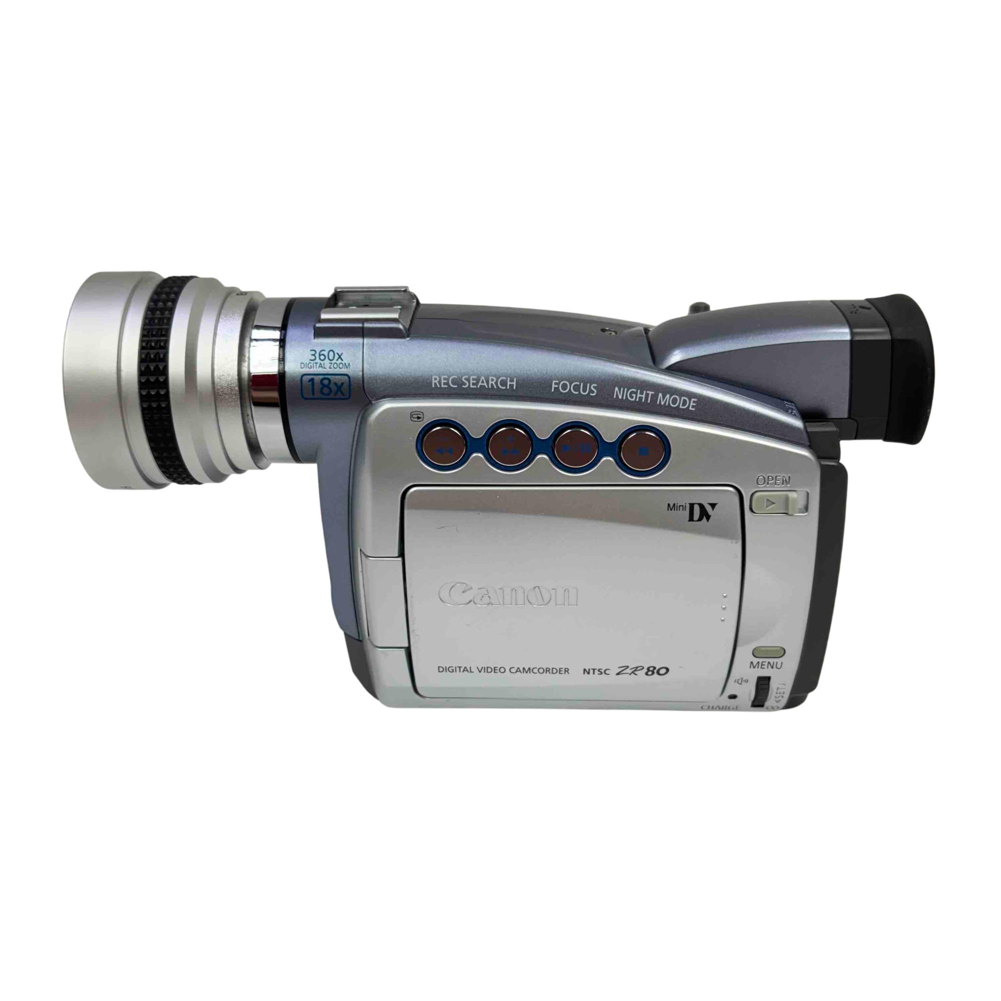 Canon ZR80 Digital Video Camcorder Bundle