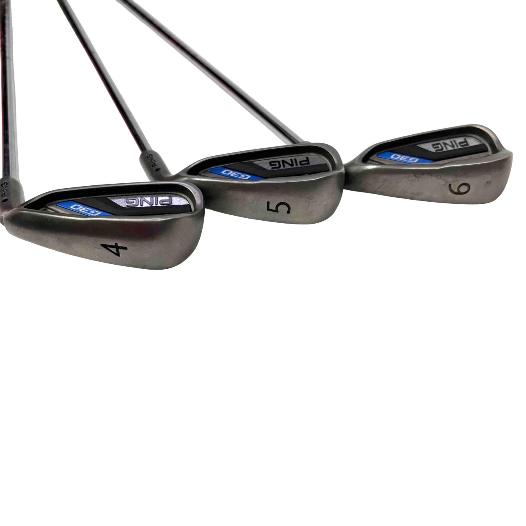 PING G30 アイアンセット 4-9 W 左用 PING G30 アイアンセット 4-9 W 左用 中古ゴルフクラブ在庫数55万本！