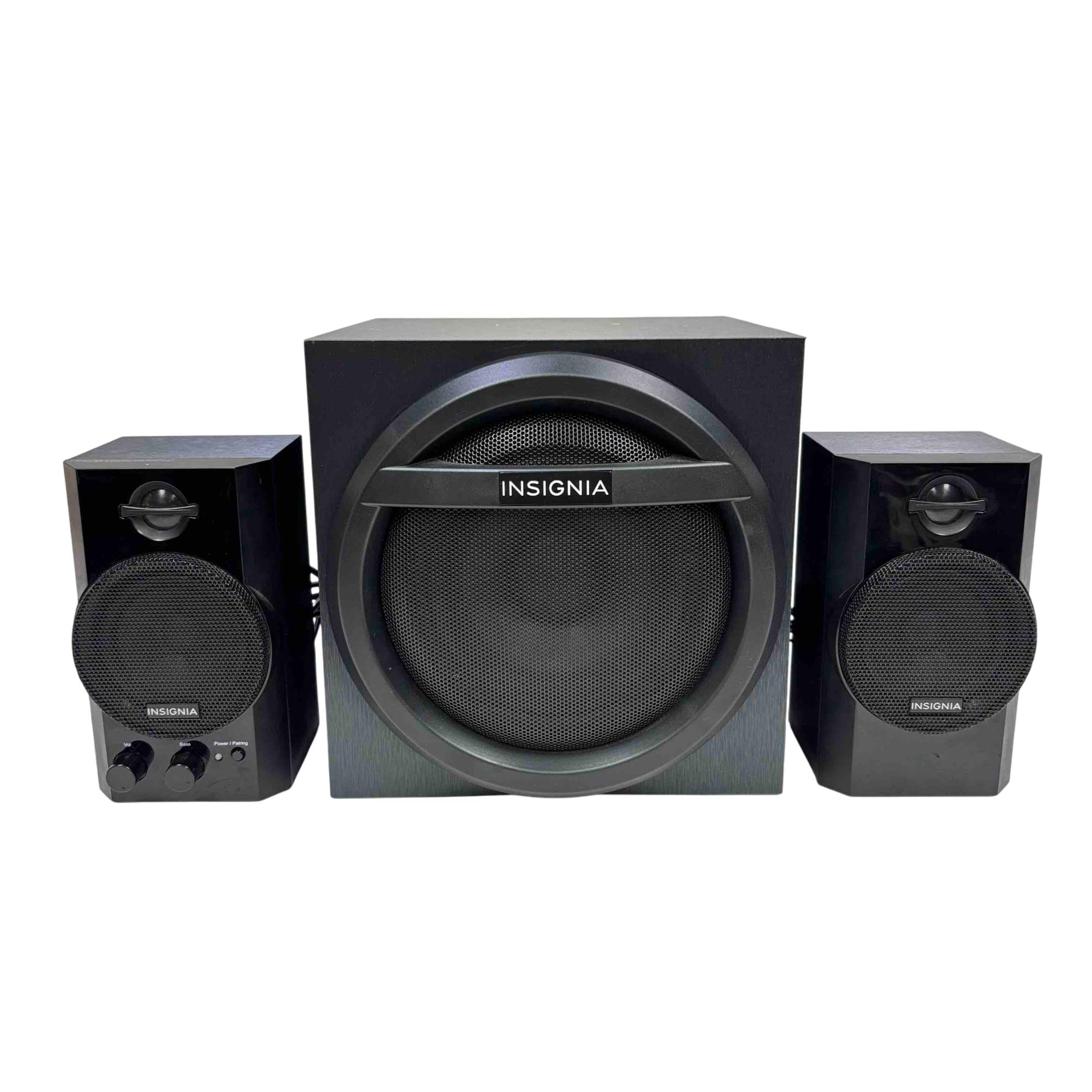 Subwoofer Insignia Powered Computer Speakers Computer Speakers