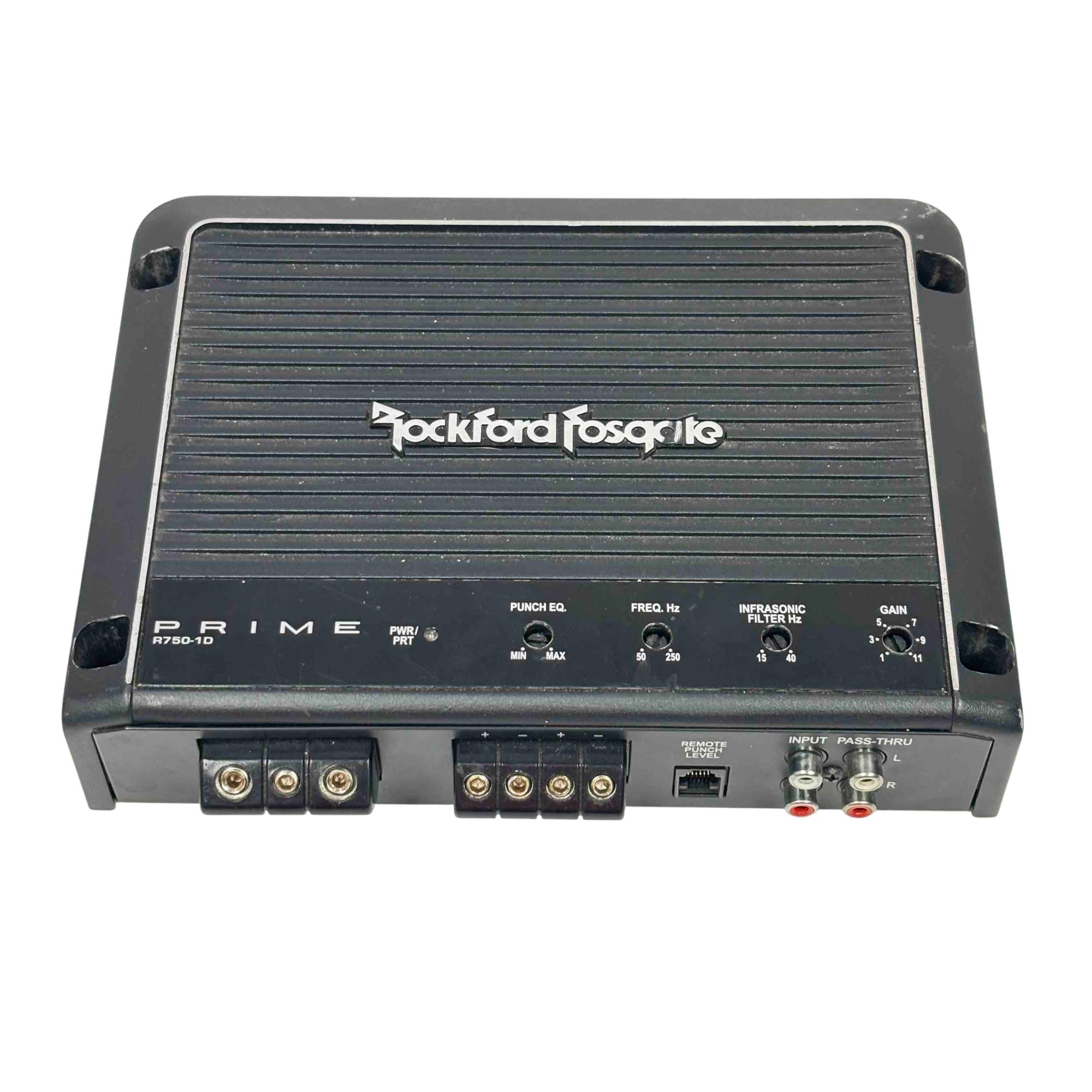 Rockford Fosgate R750-1D アンプ R750-1D Prime 750 Watt Class-D Mono Amplifier | Rockford Fosgate ®