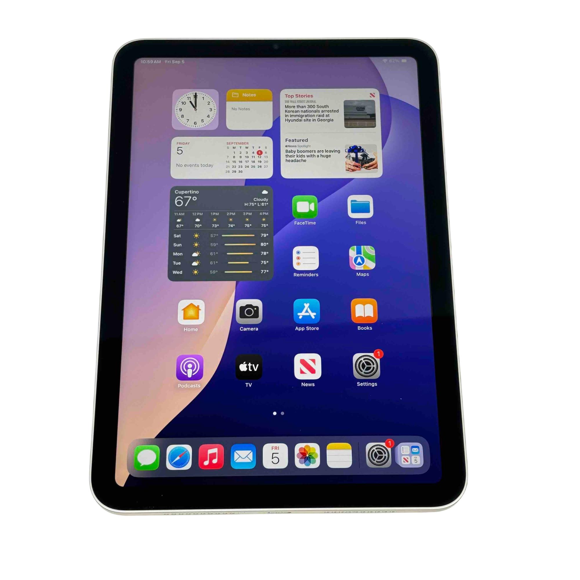 Apple iPad Mini A17 Pro 128GB Silver 8.3