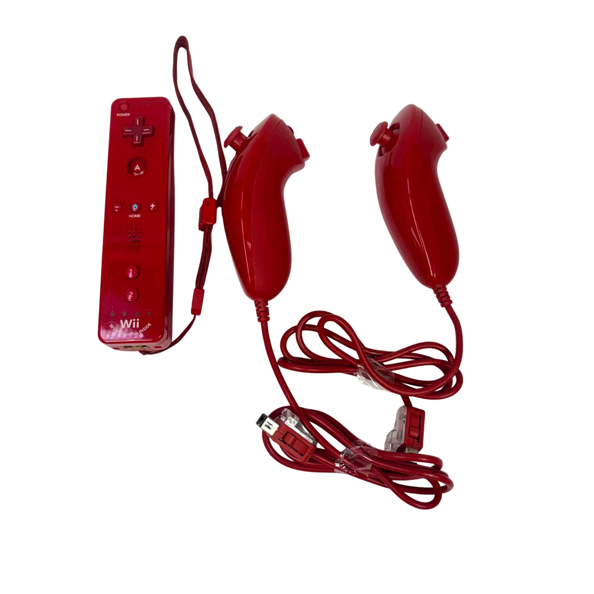 Nintendo Wii Red 25th Anniversary Edition Red 512MB Video Game Nintendo Wii Red 25th Anniversary Edition Red 512MB Video Game