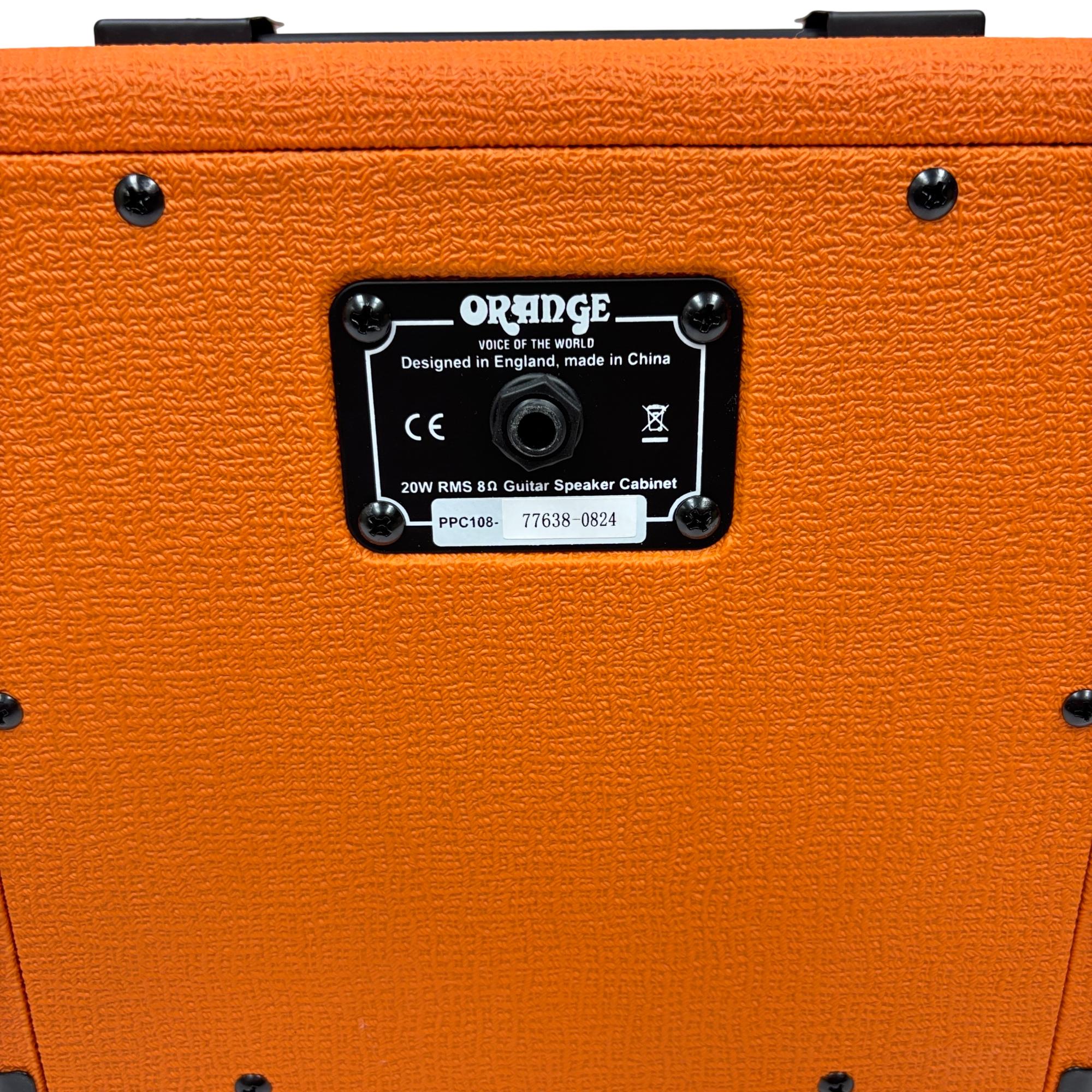 Orange PPC108 20W Closed-Back Guitar Speaker Cabinet