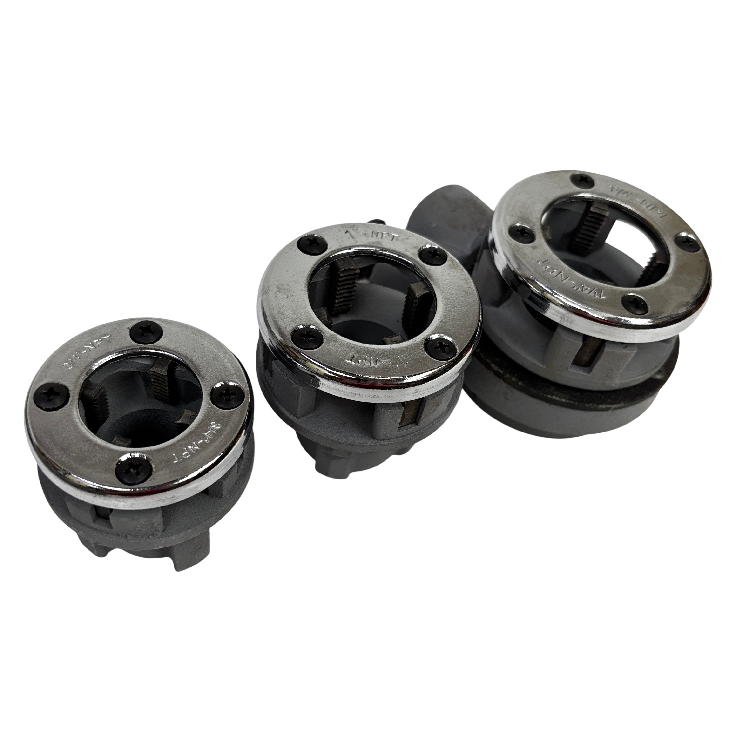 Klutch 39935 6-Piece Pipe Threader Set