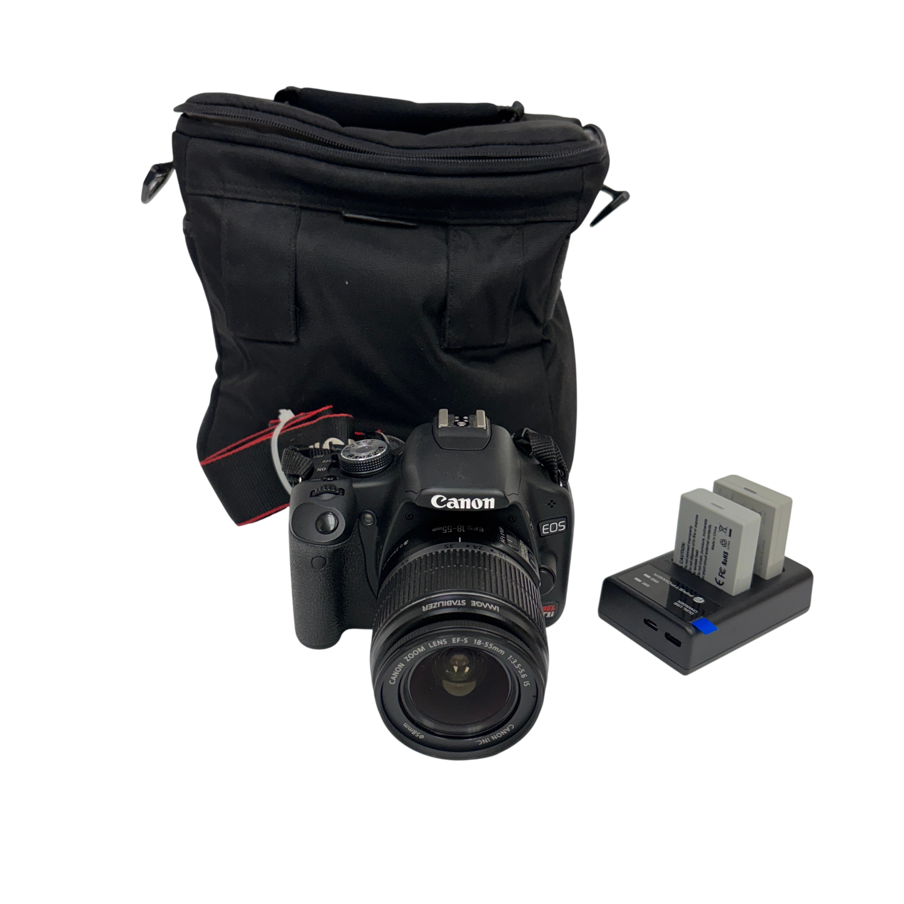 Canon EOS REBEL T1i DS126231 15.1MP Full HD DSLR Camera Bundle