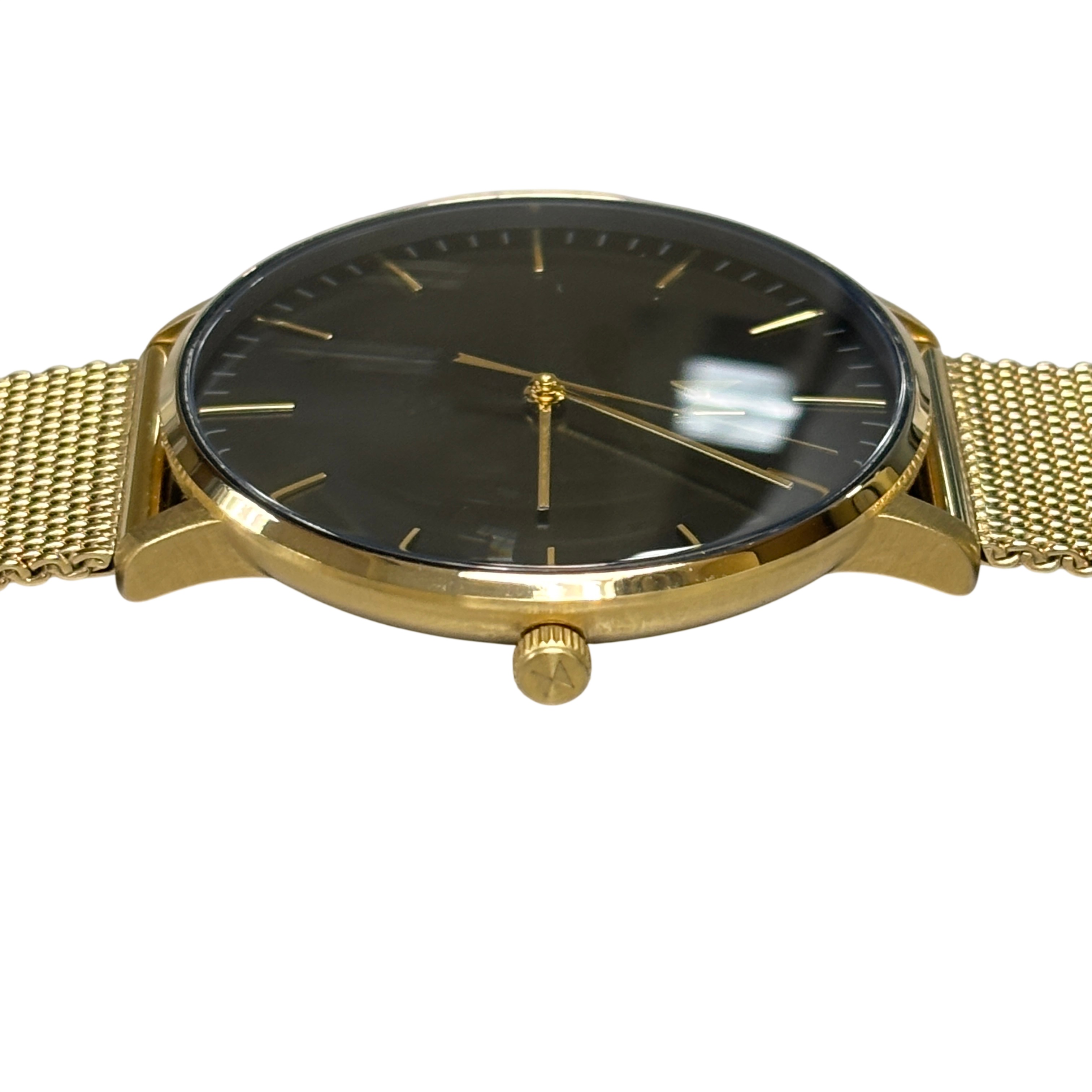 MVMT 21.525.421 Legacy Slim Gold Mesh Band 42mm Case Wristwatch